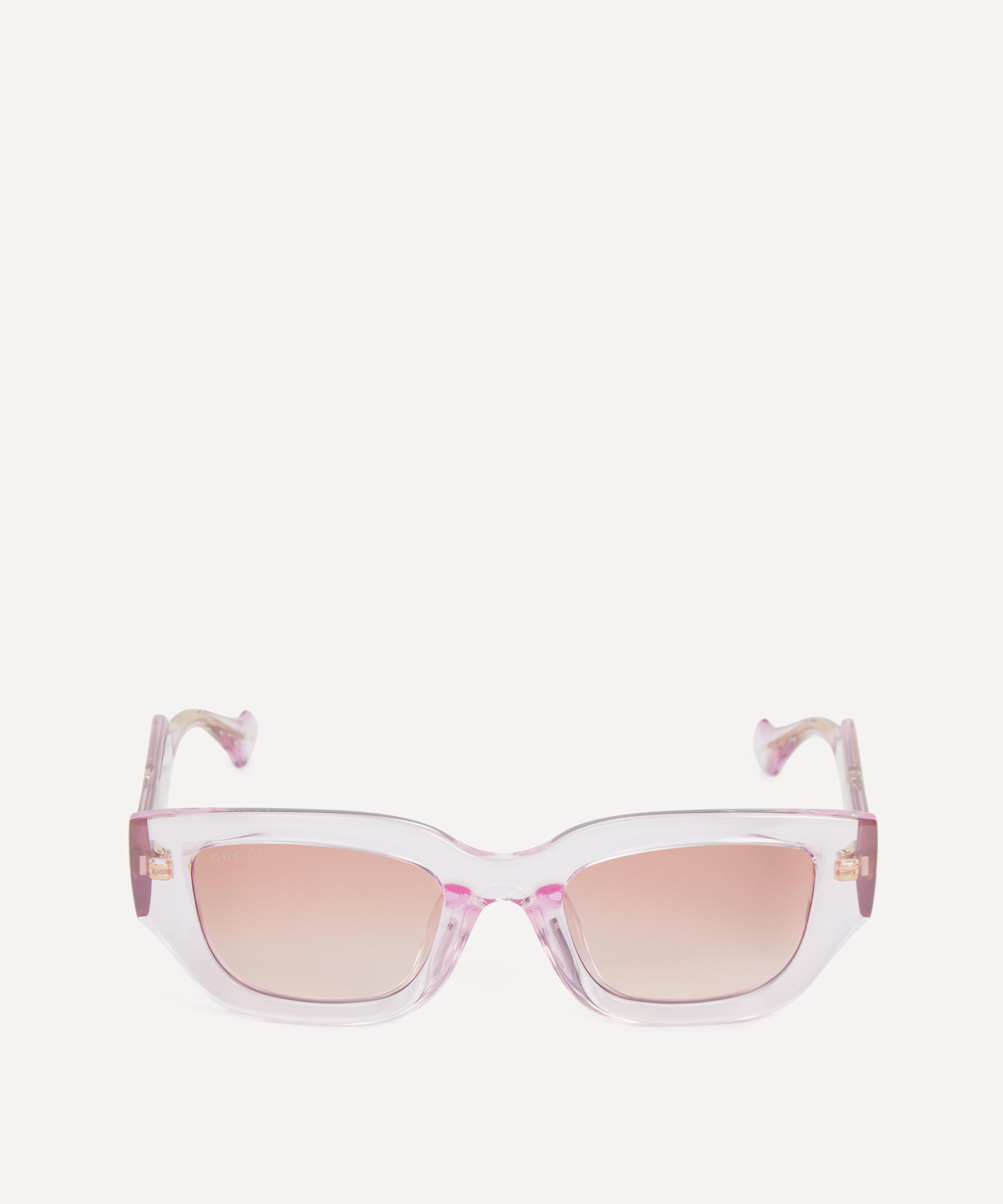 Gucci - Transparent Square Sunglasses image number 0