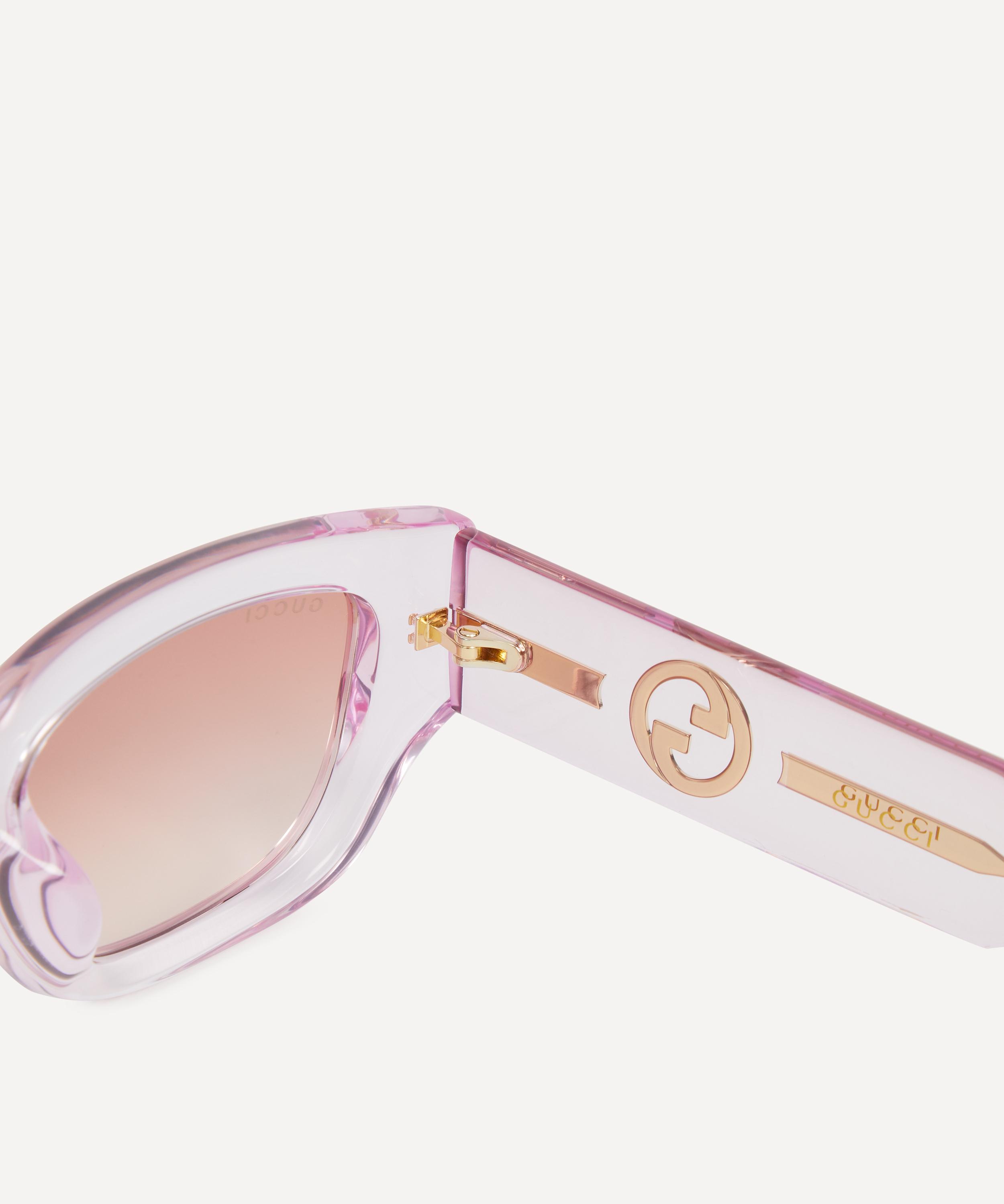 Gucci - Transparent Square Sunglasses image number 3