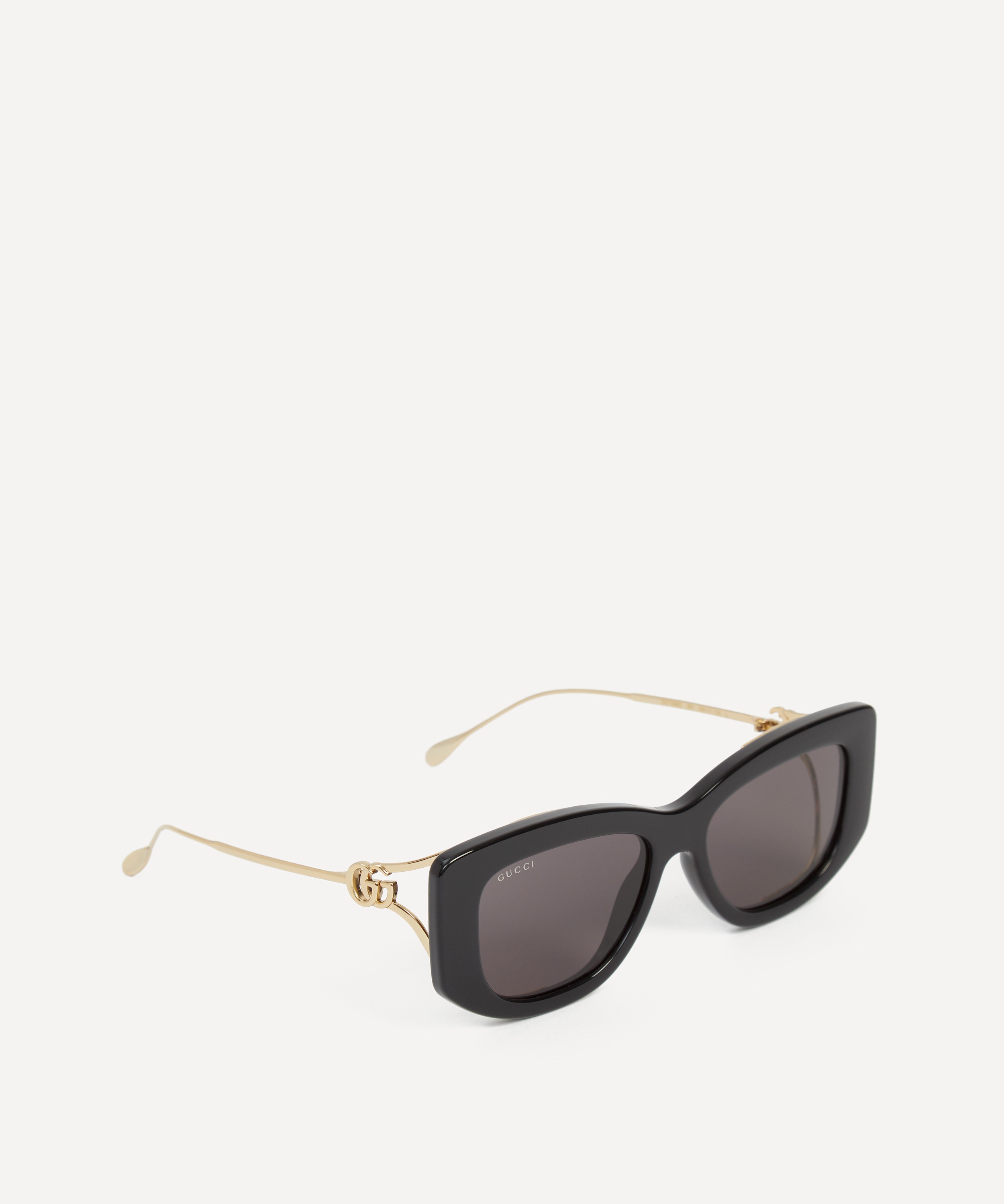 Gucci - Oversized Cat-Eye Combination Sunglasses image number 2