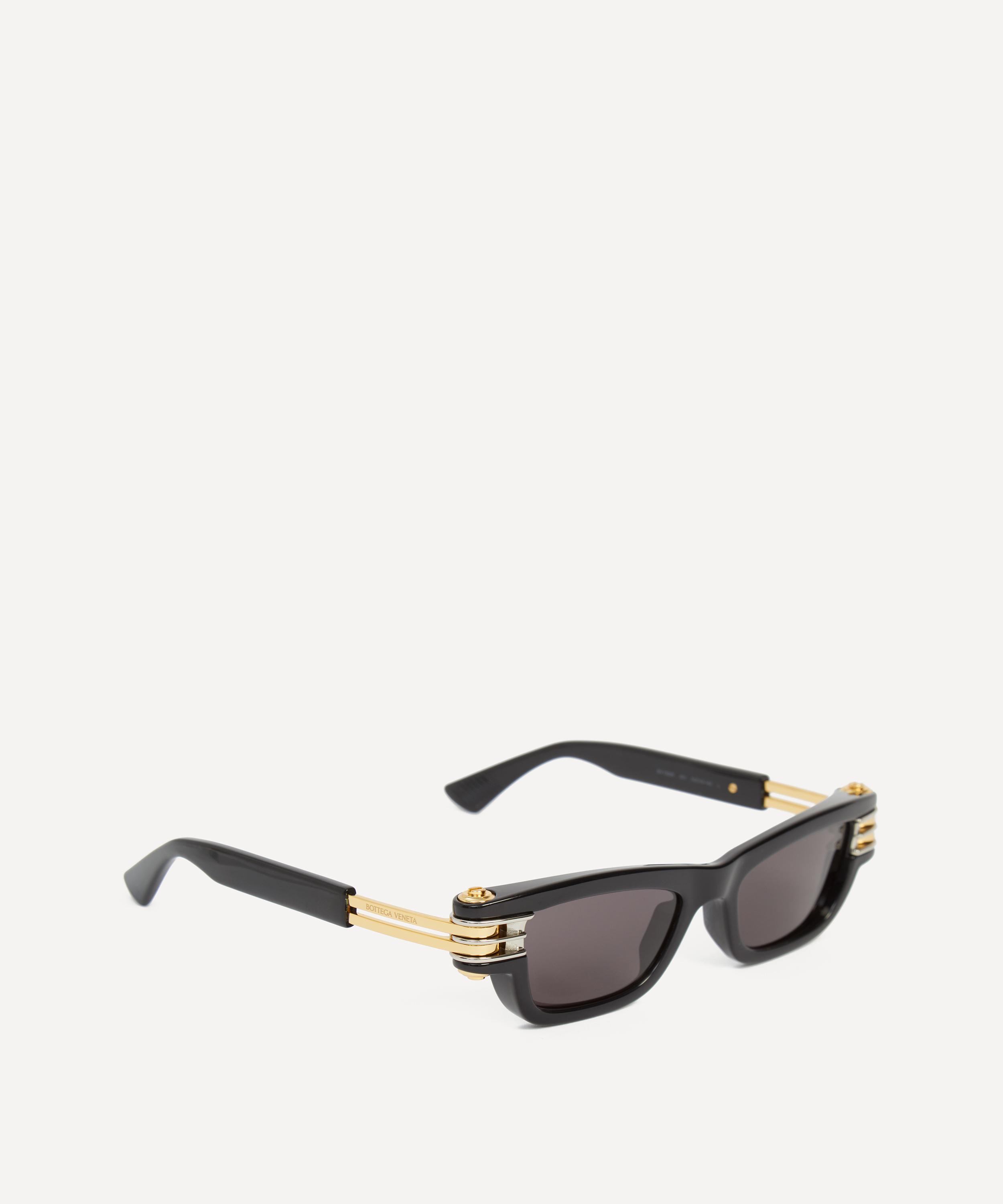 Bottega Veneta - Cat-Eye Black Hinge Sunglasses image number 1