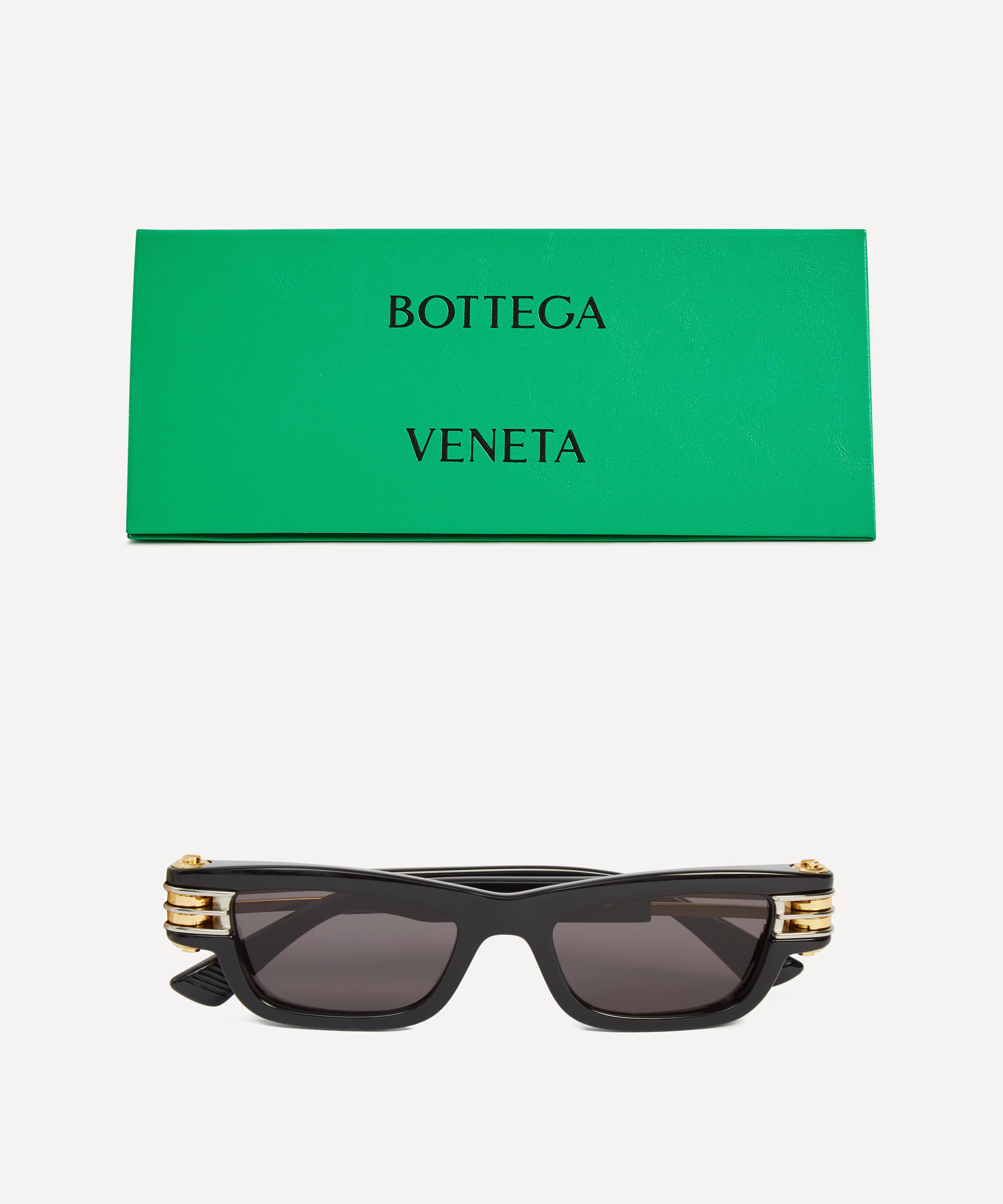 Bottega Veneta - Cat-Eye Black Hinge Sunglasses image number 2