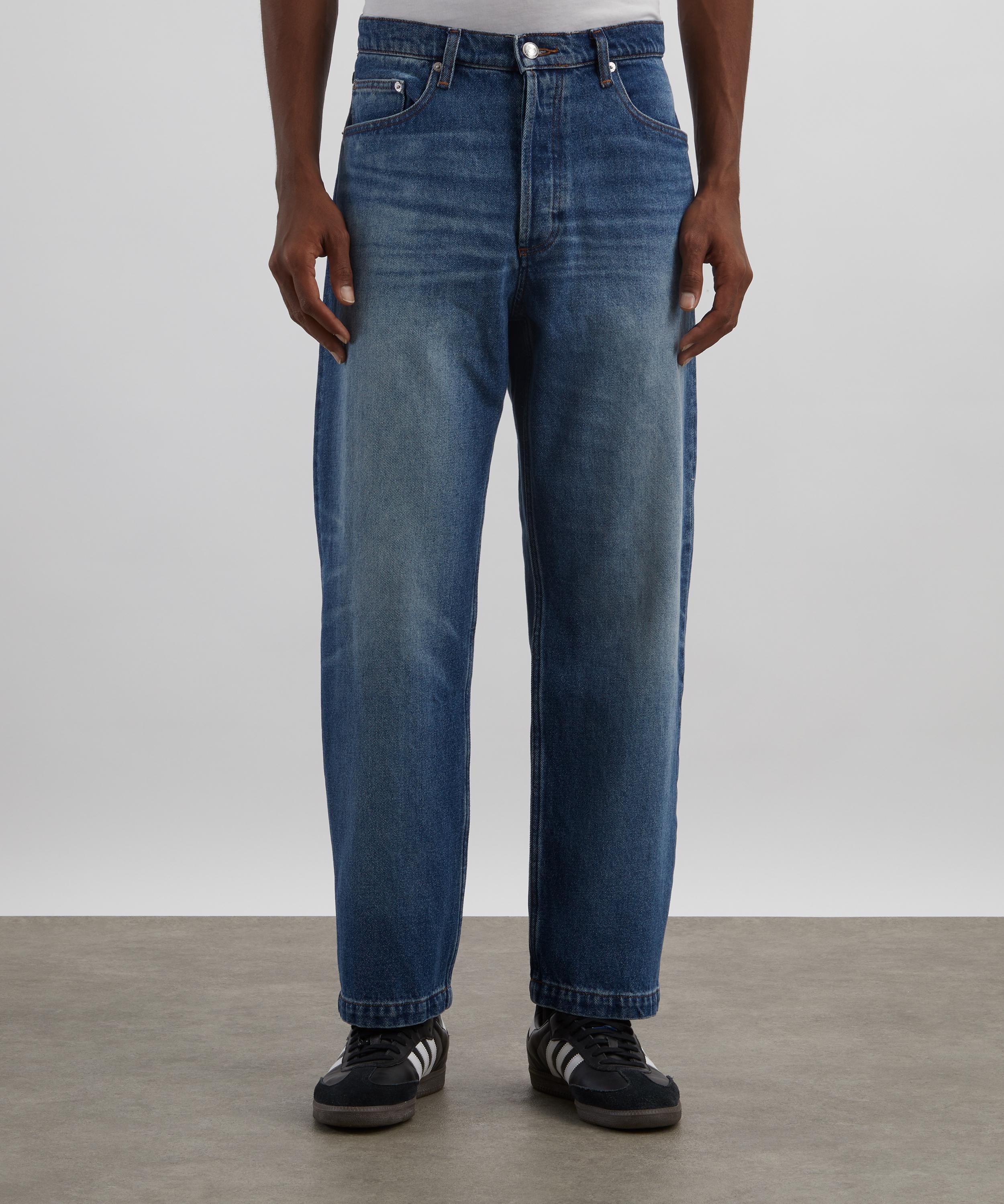 A.P.C. - Achille Straight-Leg Stonewashed Jeans image number 2