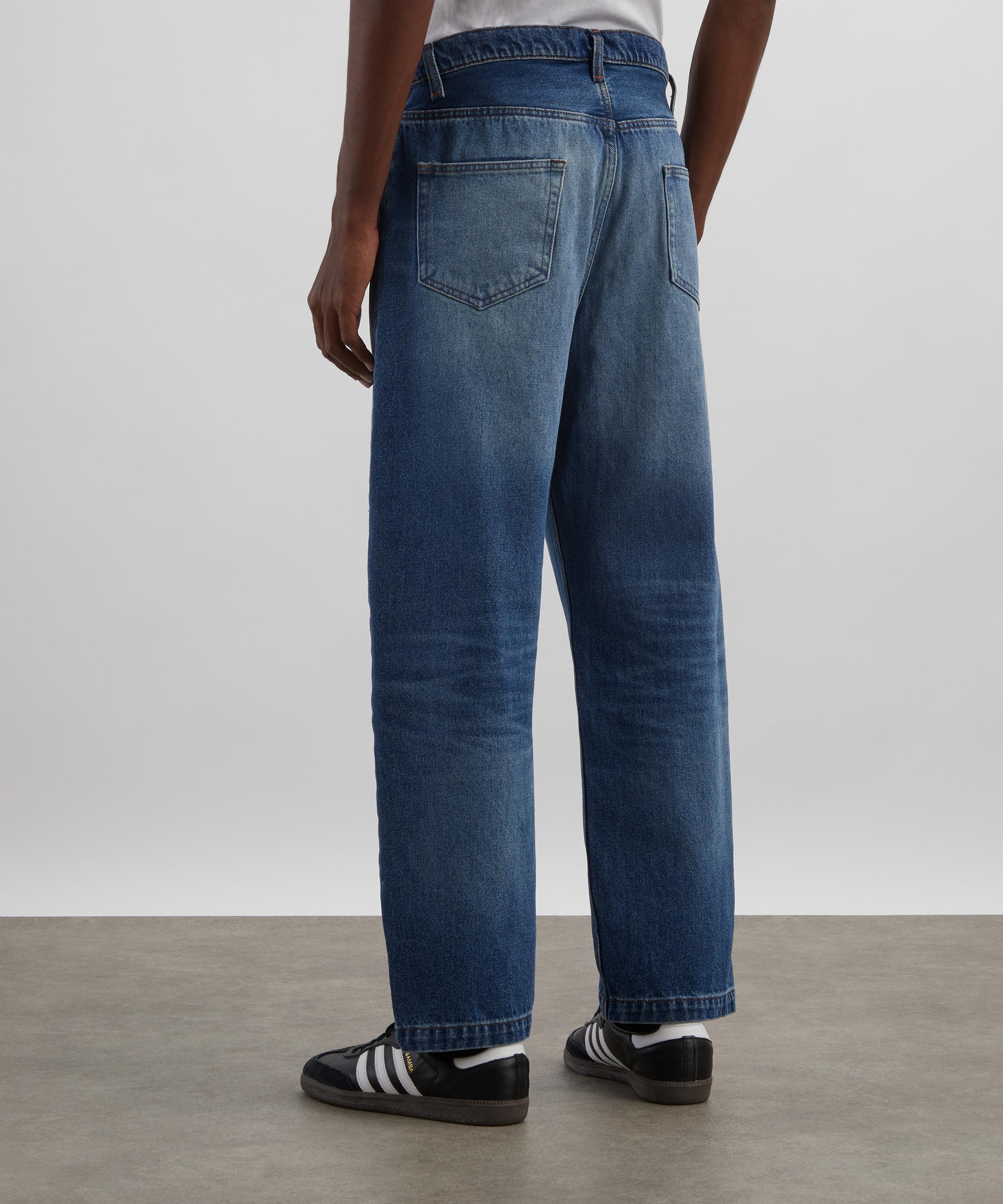 A.P.C. - Achille Straight-Leg Stonewashed Jeans image number 3