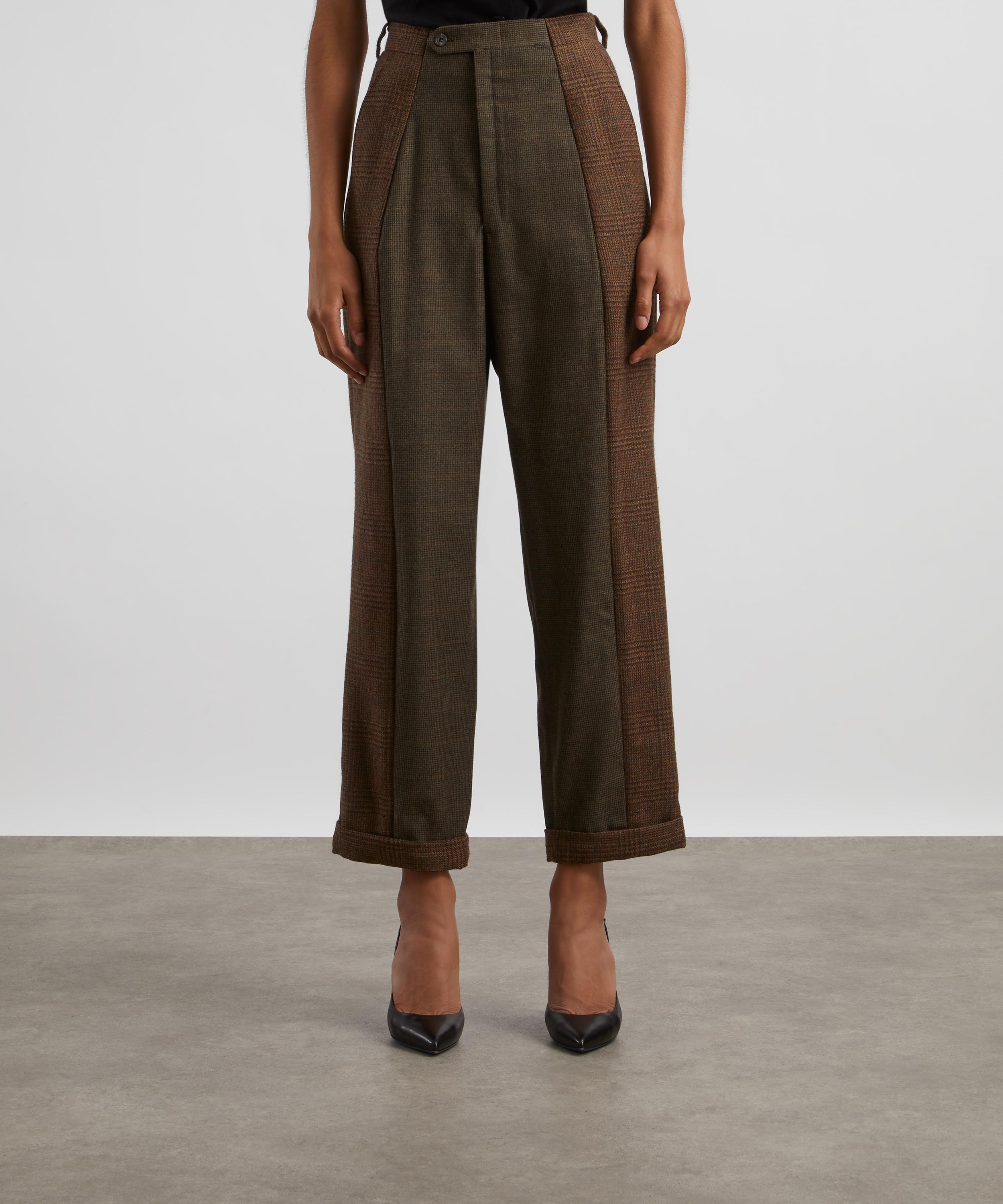 E.L.V. Denim - Maeve Checked Suit Trousers image number 2