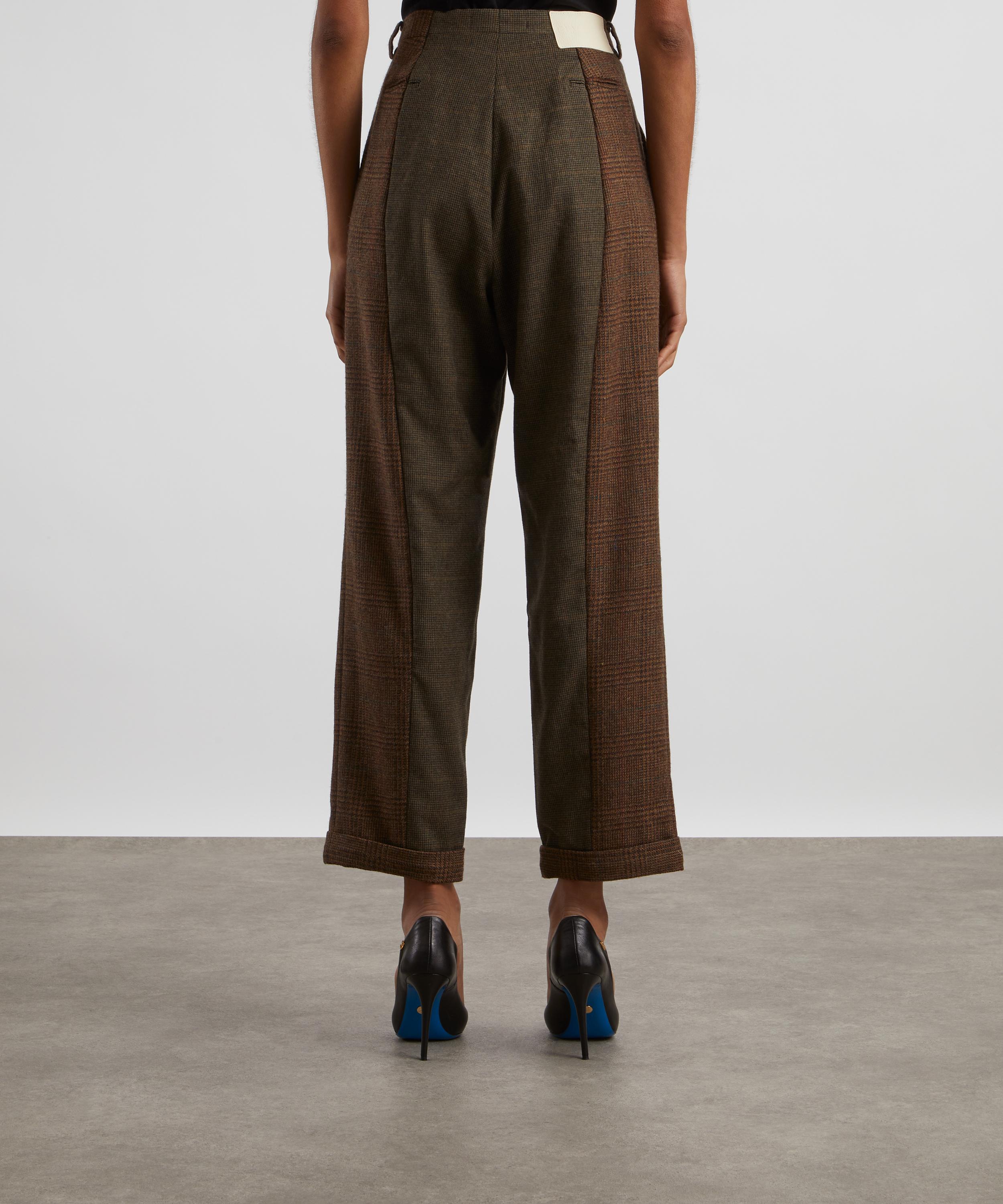 E.L.V. Denim - Maeve Checked Suit Trousers image number 3