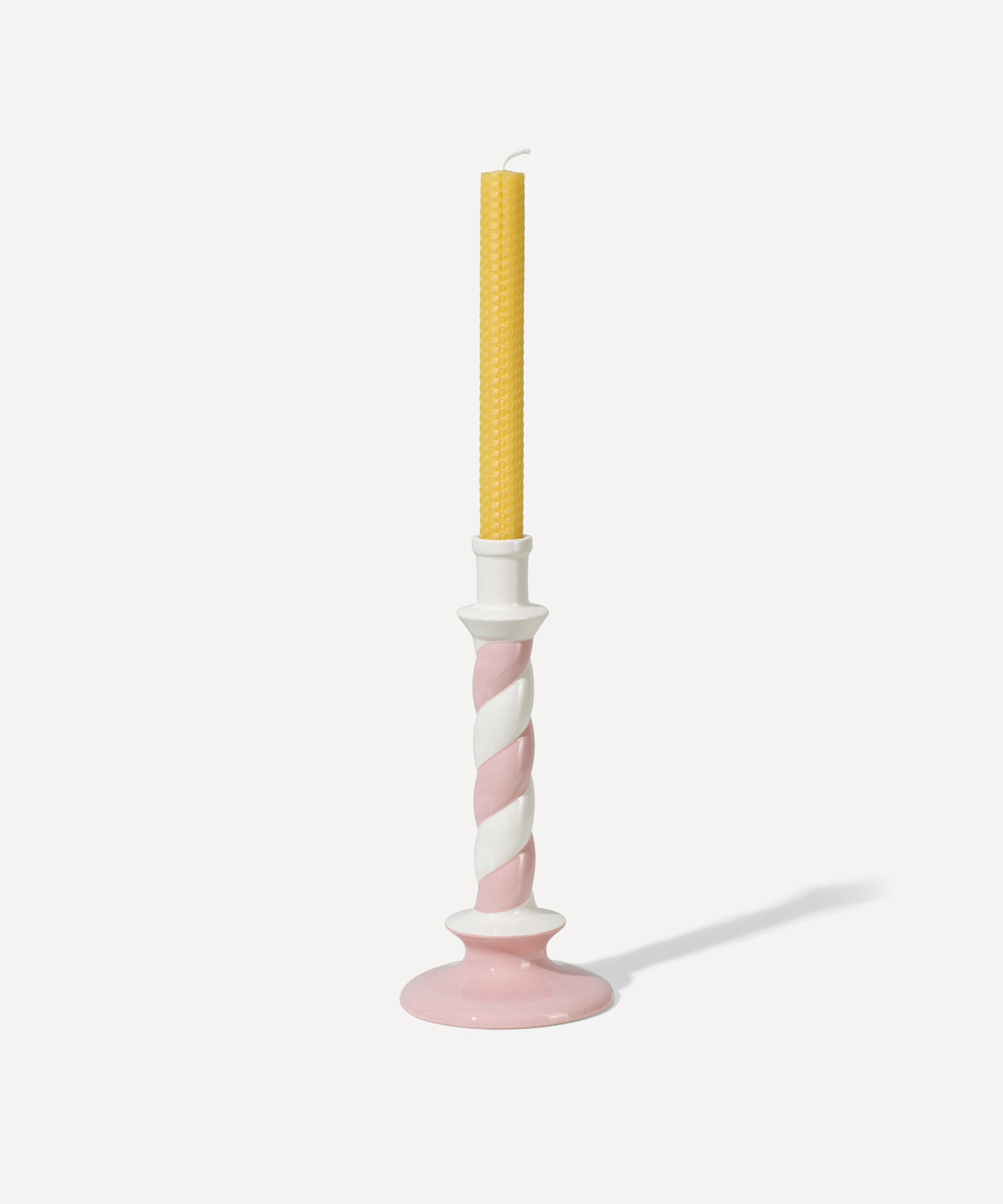 Vaisselle - Candle Stripe Twisted Candle Holder image number 1