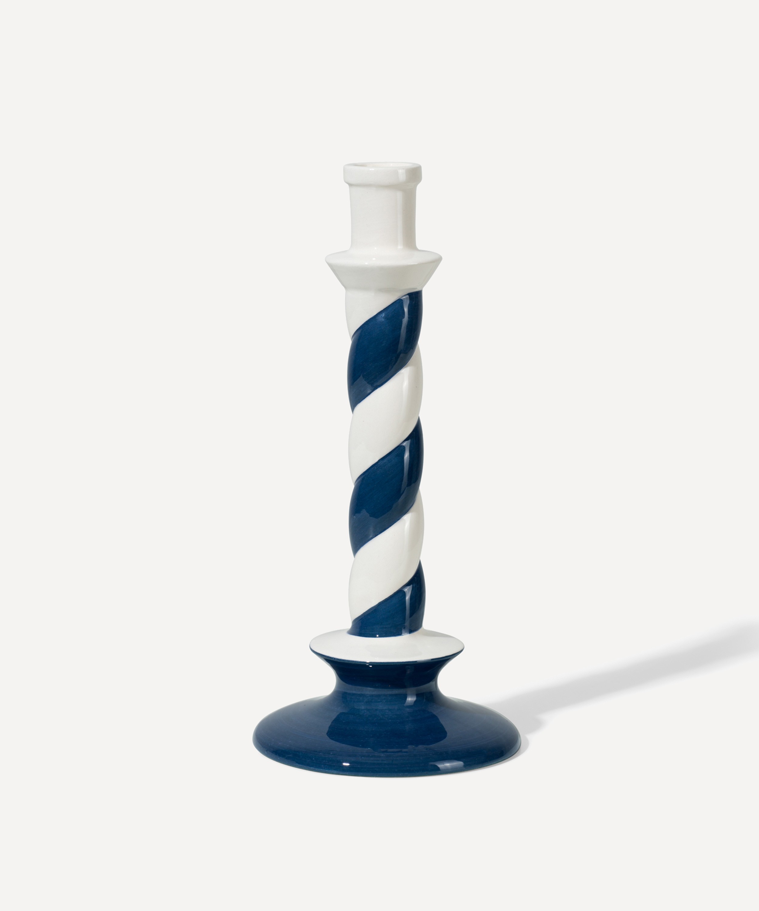 Vaisselle - Candle Stripe Twisted Candle Holder image number 0