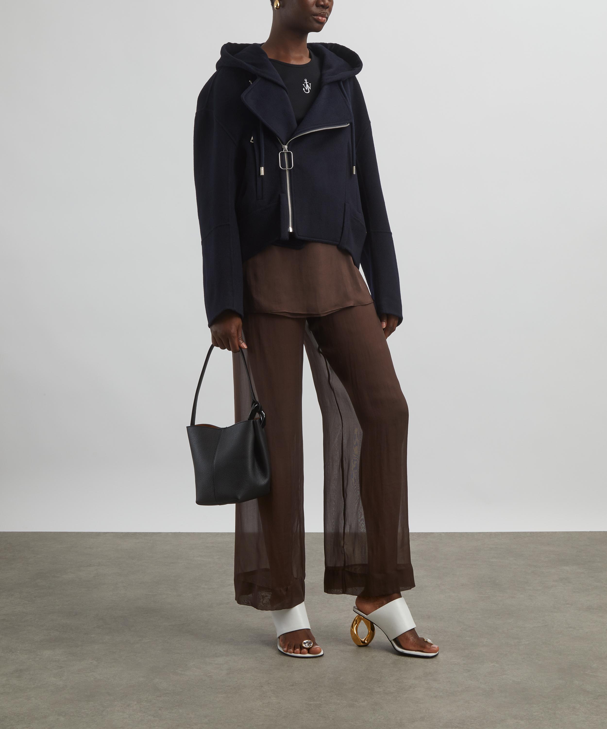 JW Anderson - Hooded Wool Biker Jacket image number 1