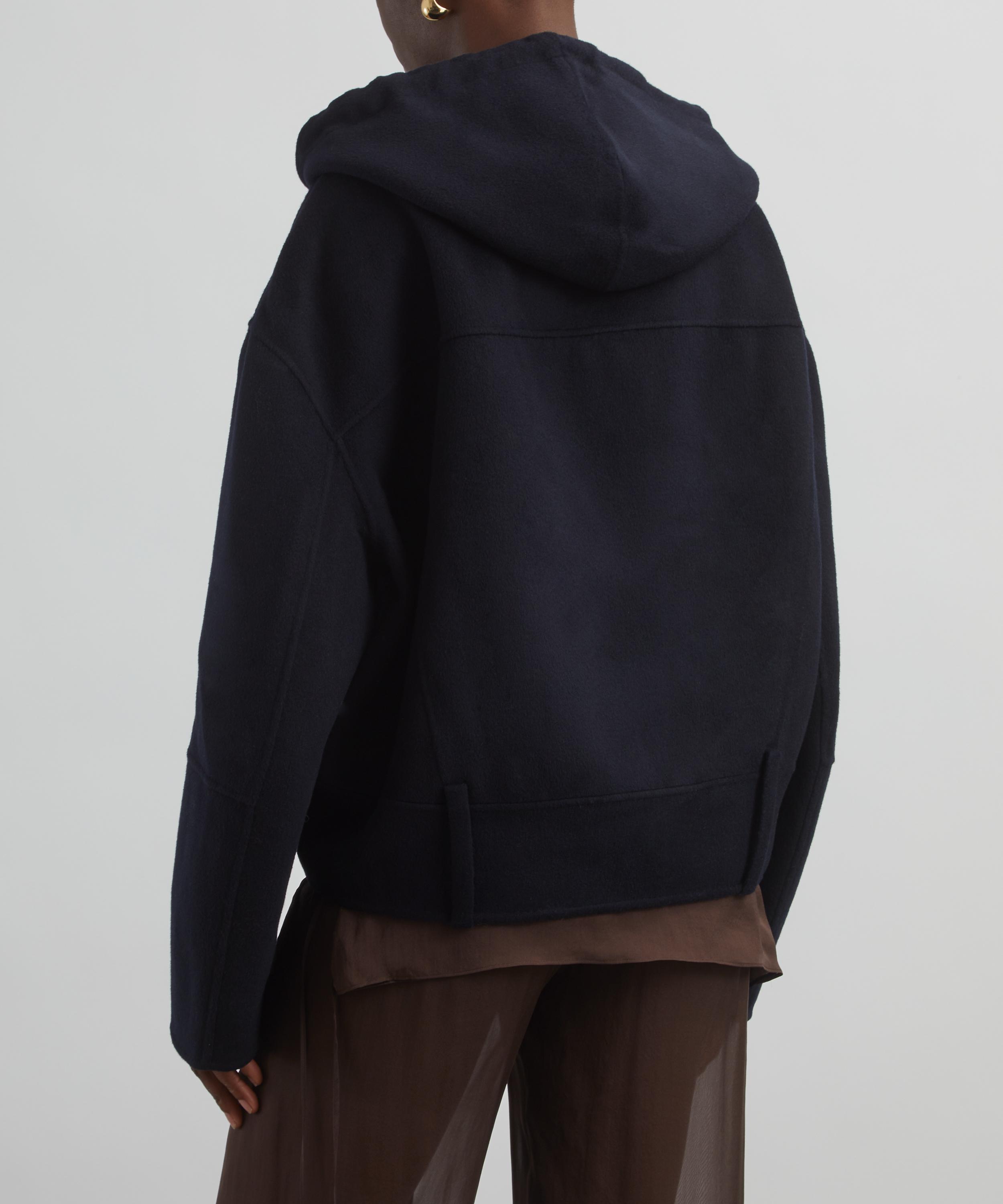 JW Anderson - Hooded Wool Biker Jacket image number 3