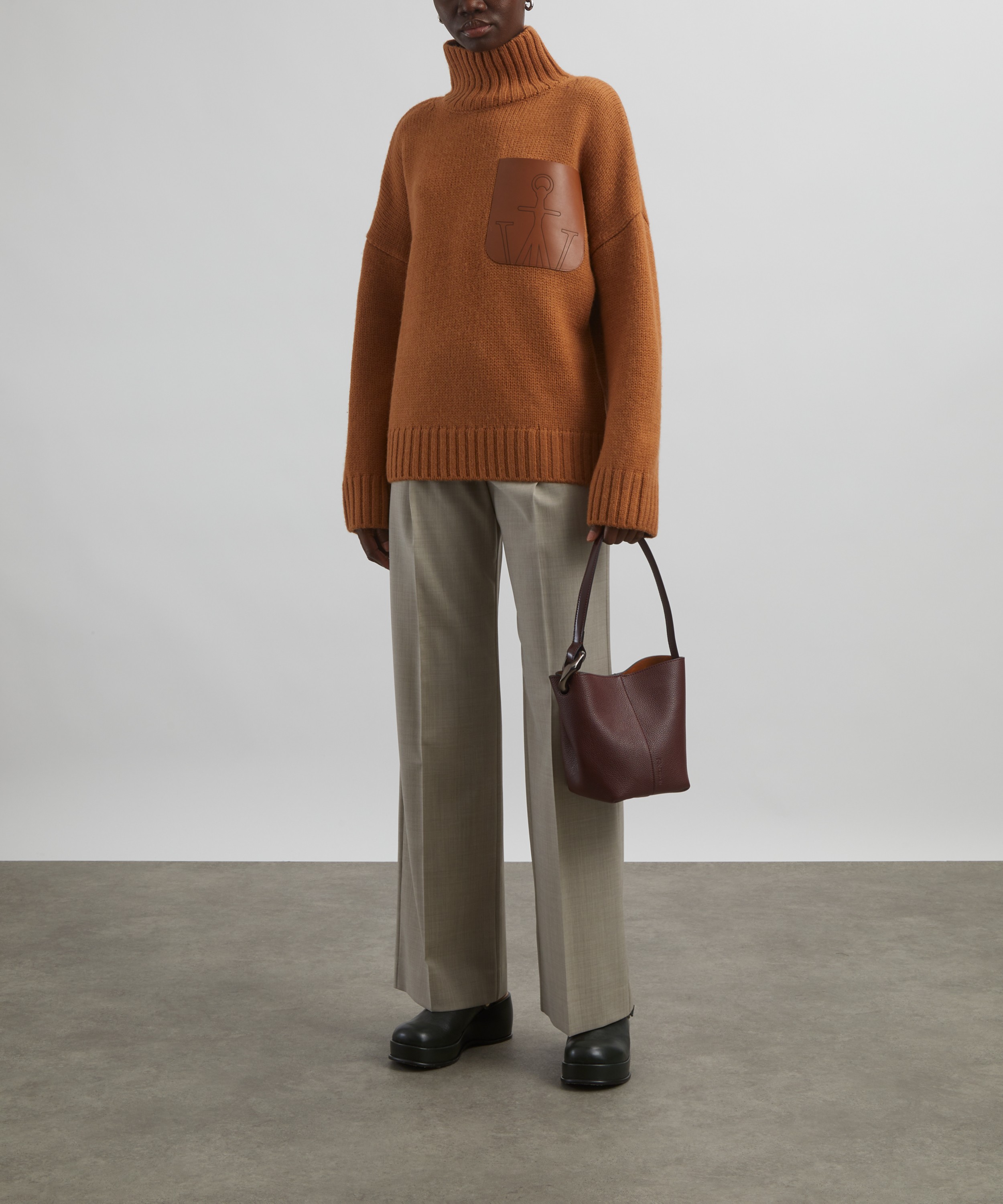 JW Anderson - Patch Pocket Turtleneck Jumper image number 1