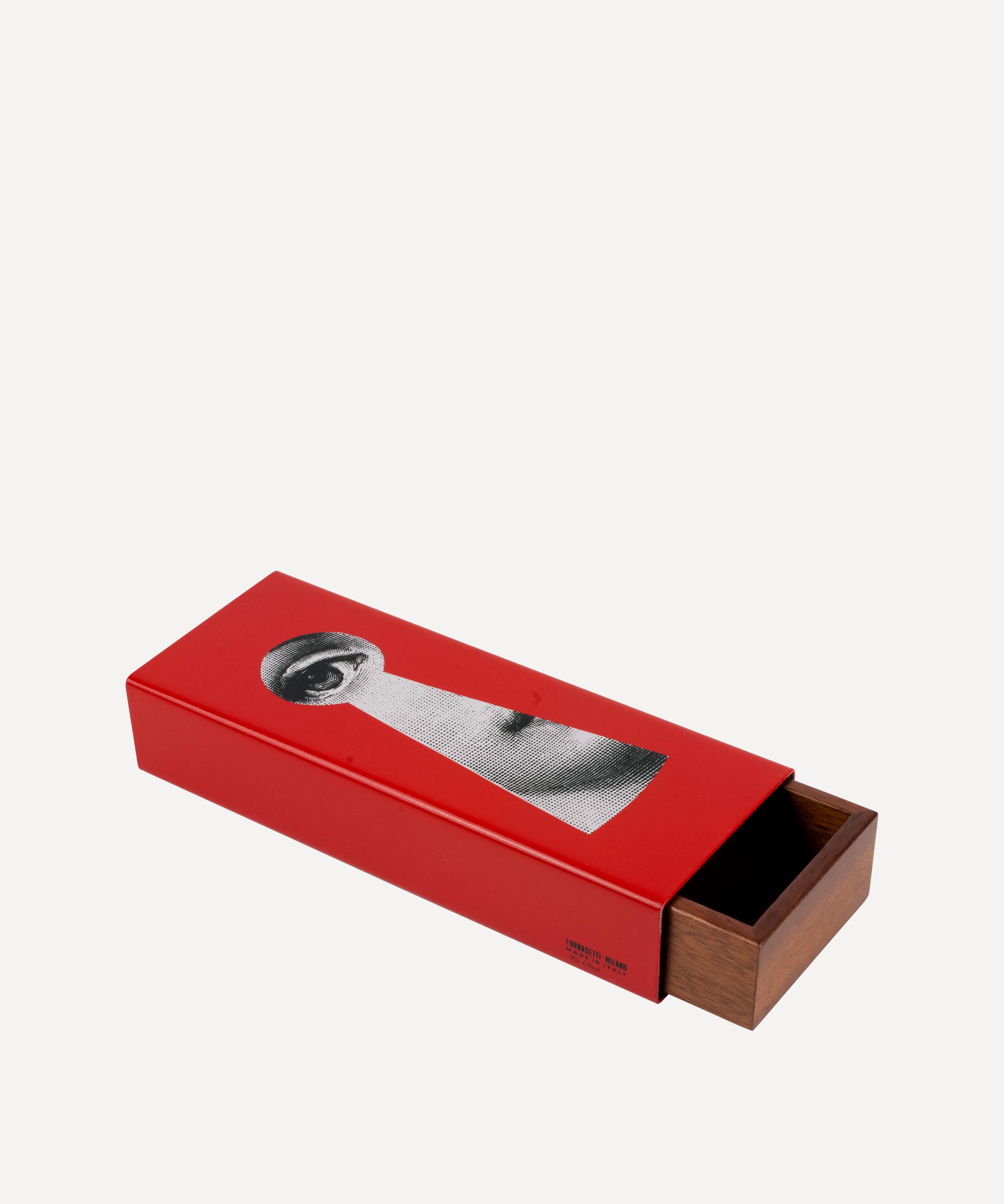 Fornasetti - Serratura Printed Wooden Box image number 0