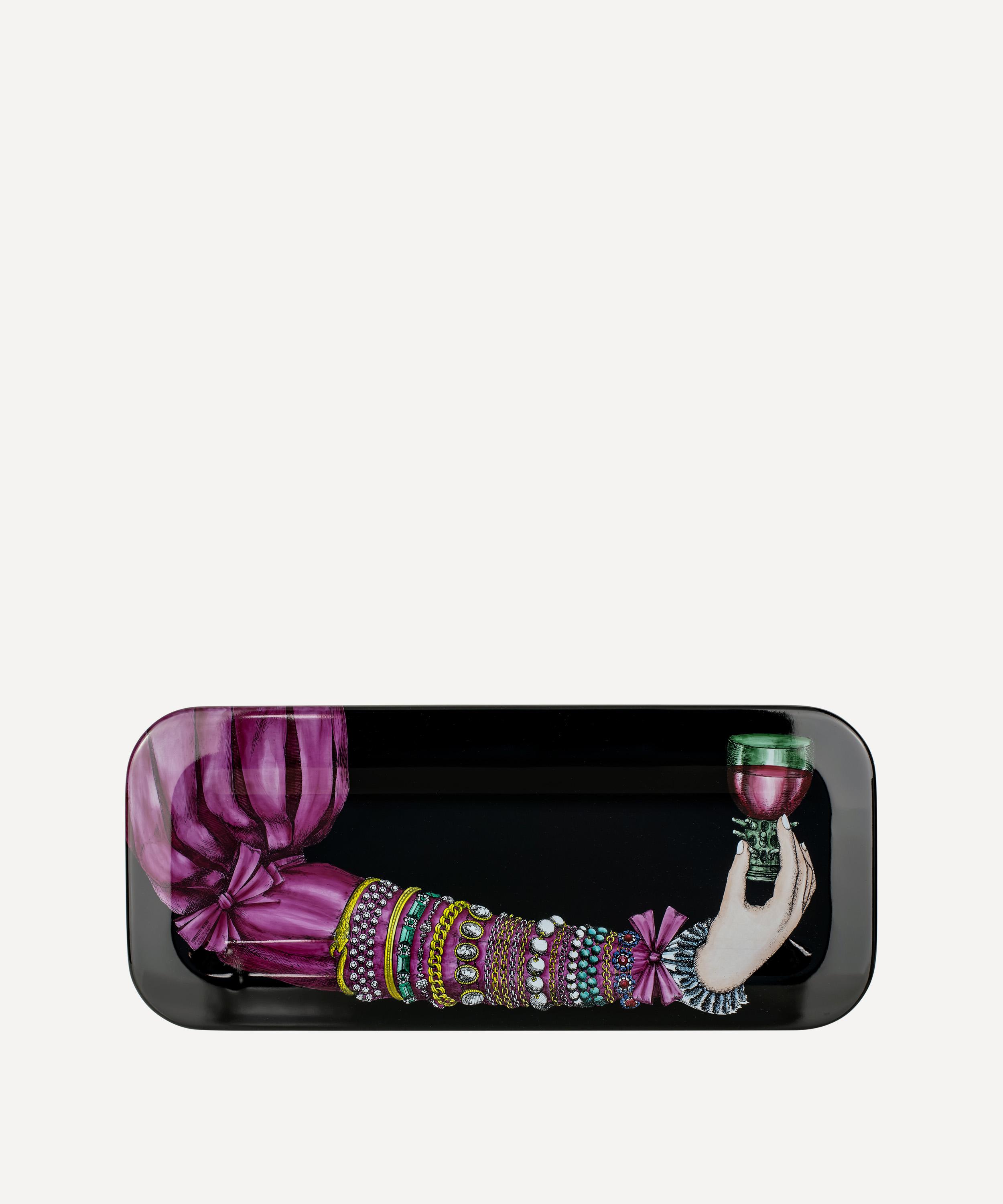 Fornasetti - Braccio Ingioellato Tray image number 0