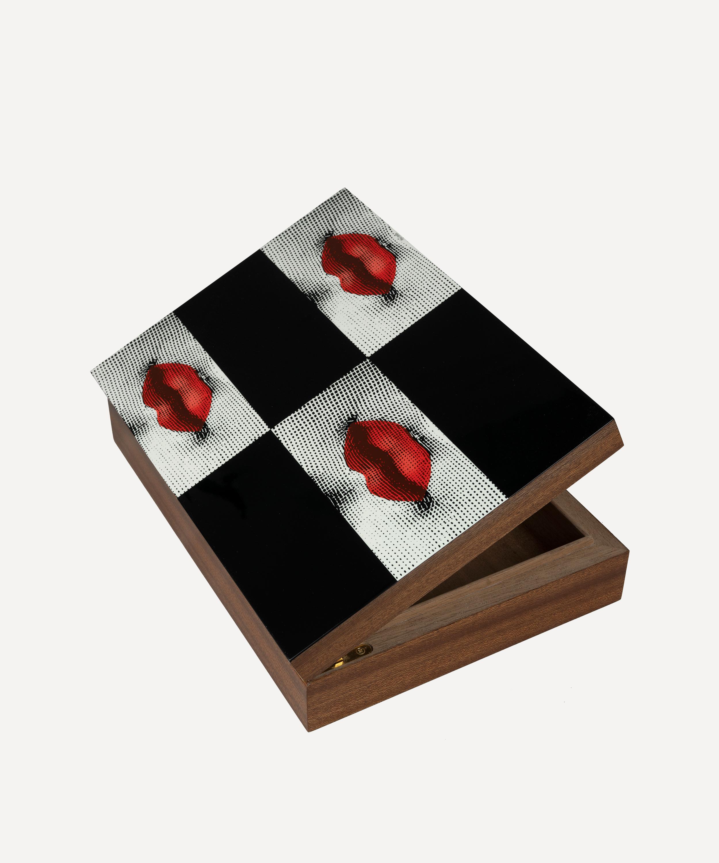 Fornasetti - Kiss Printed Wooden Box image number 0