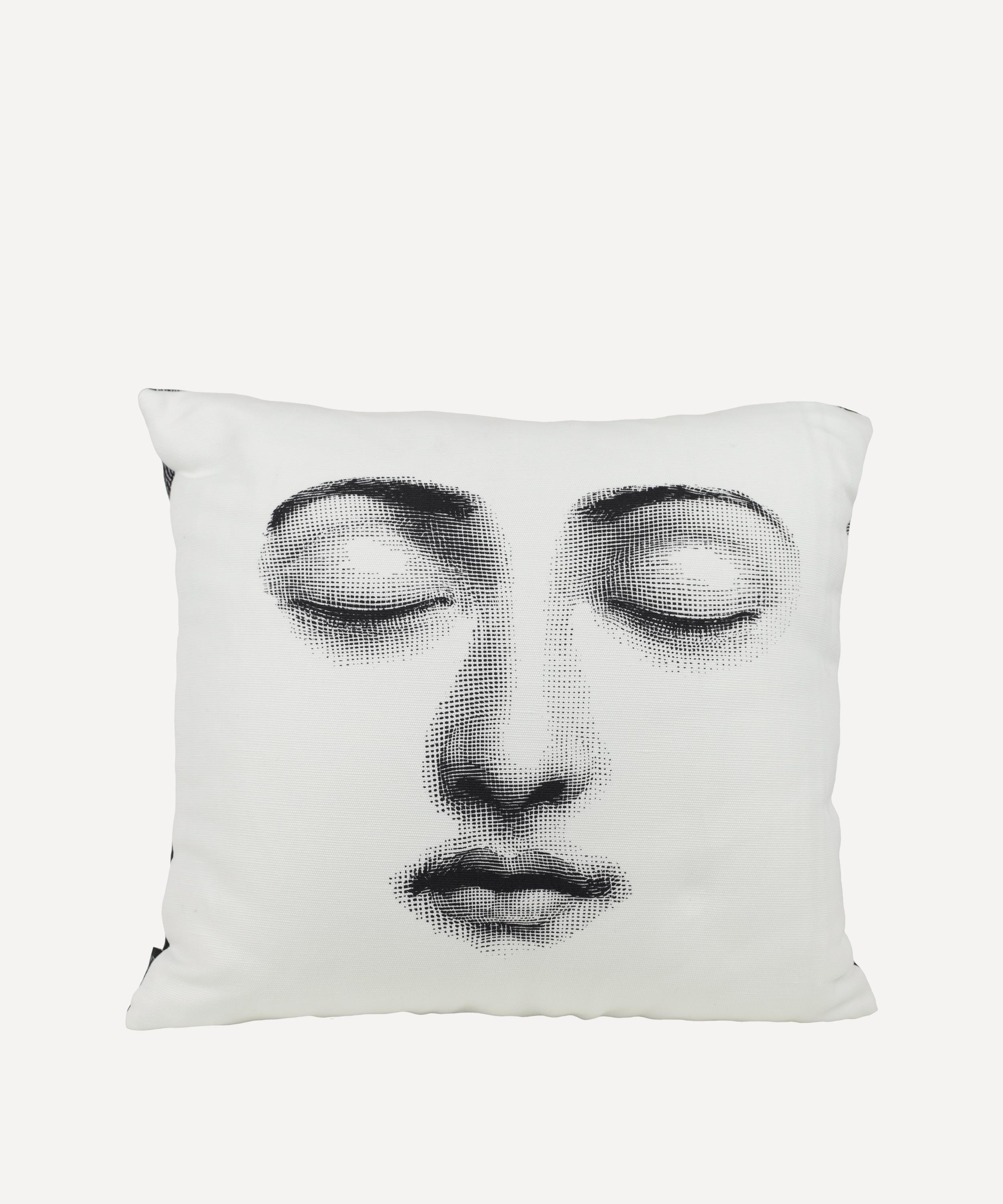 Fornasetti - Silenzio Cushion image number 1