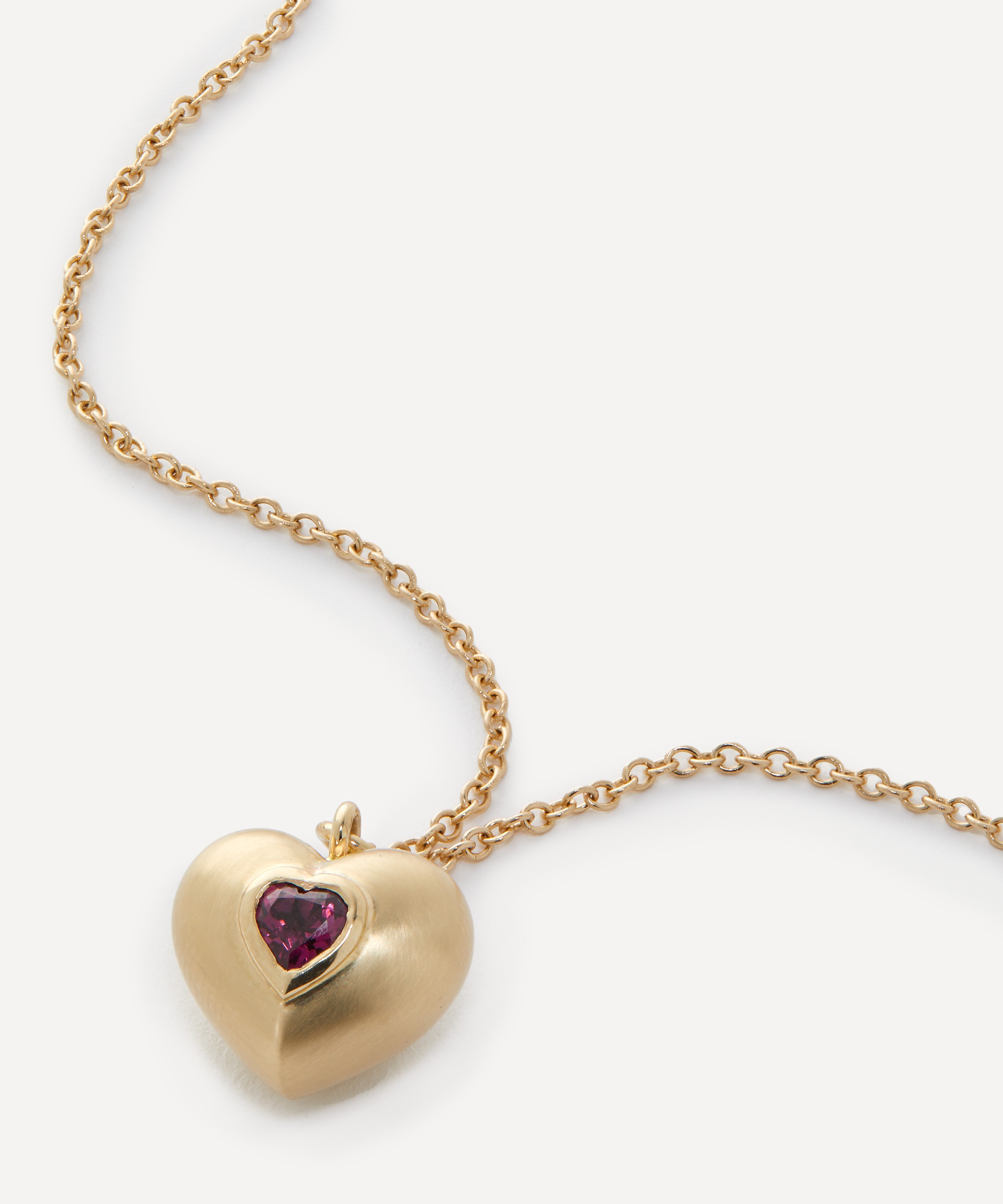 Rachel Quinn - 14ct Gold Heart Vessel Pendant Necklace image number 0