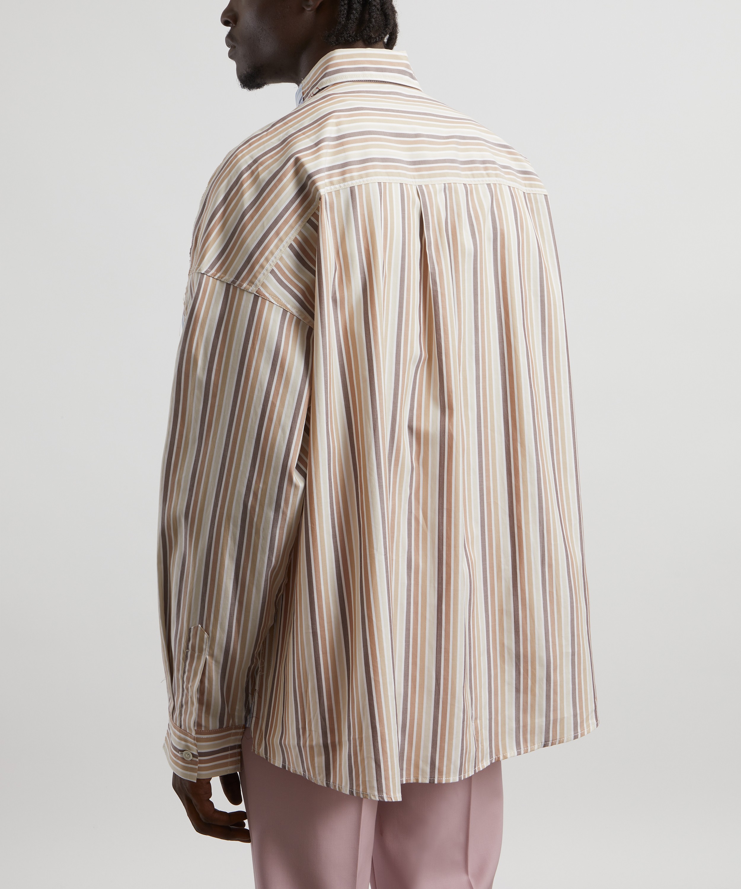 Marni - Double Stripe Cotton Poplin shirt image number 3