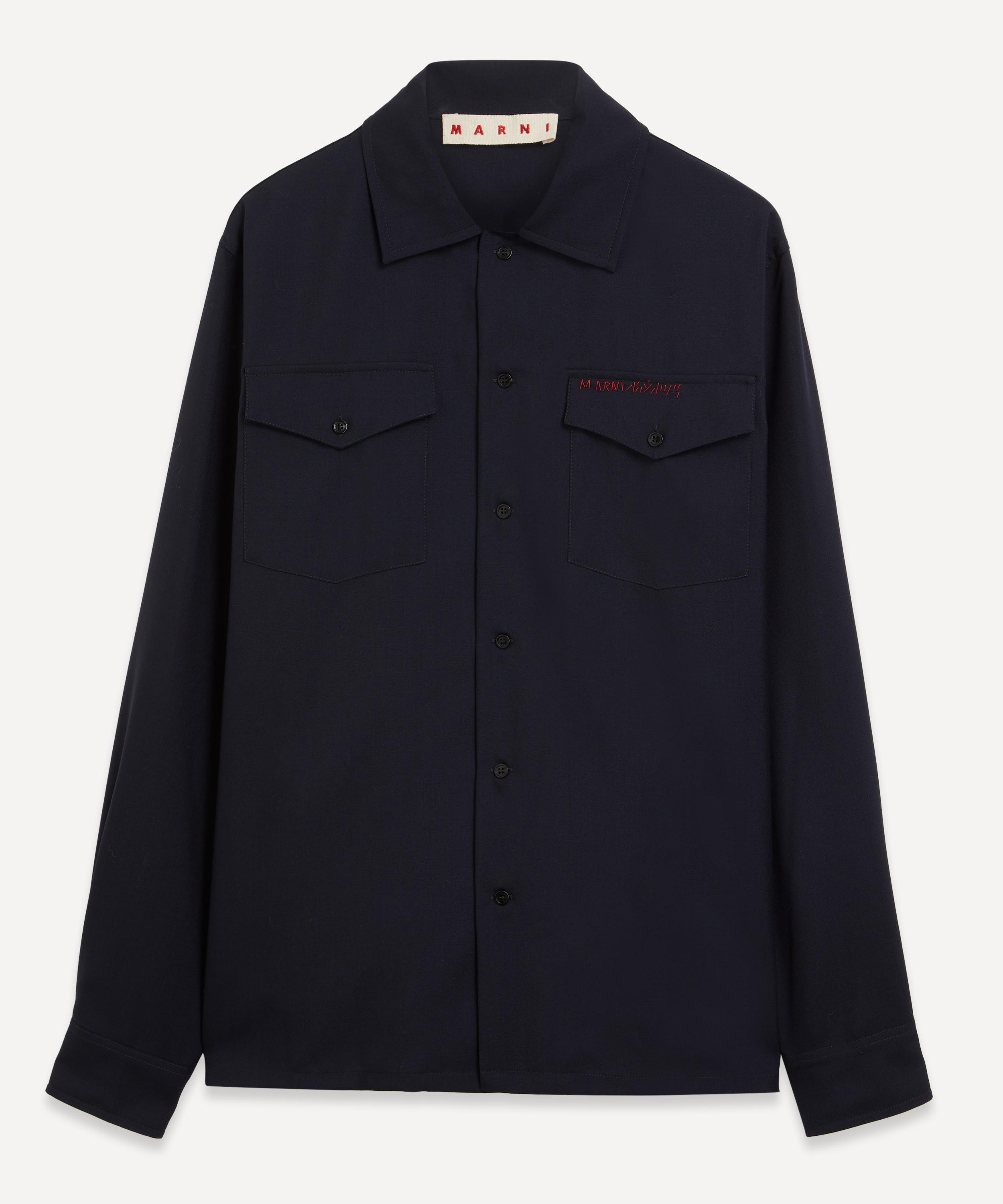 Marni - Embroidered Logo Shirt image number 0