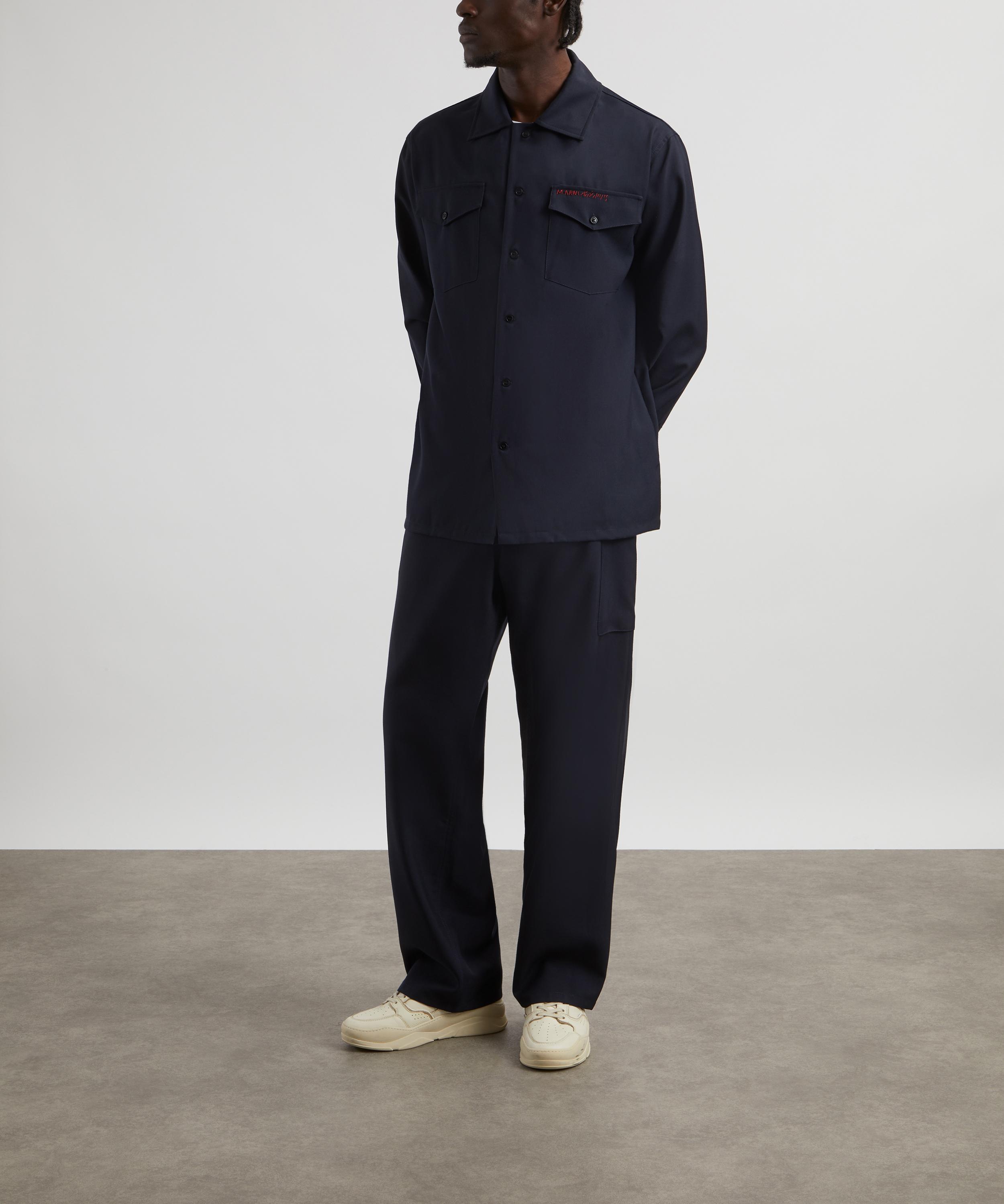 Marni - Embroidered Logo Shirt image number 1