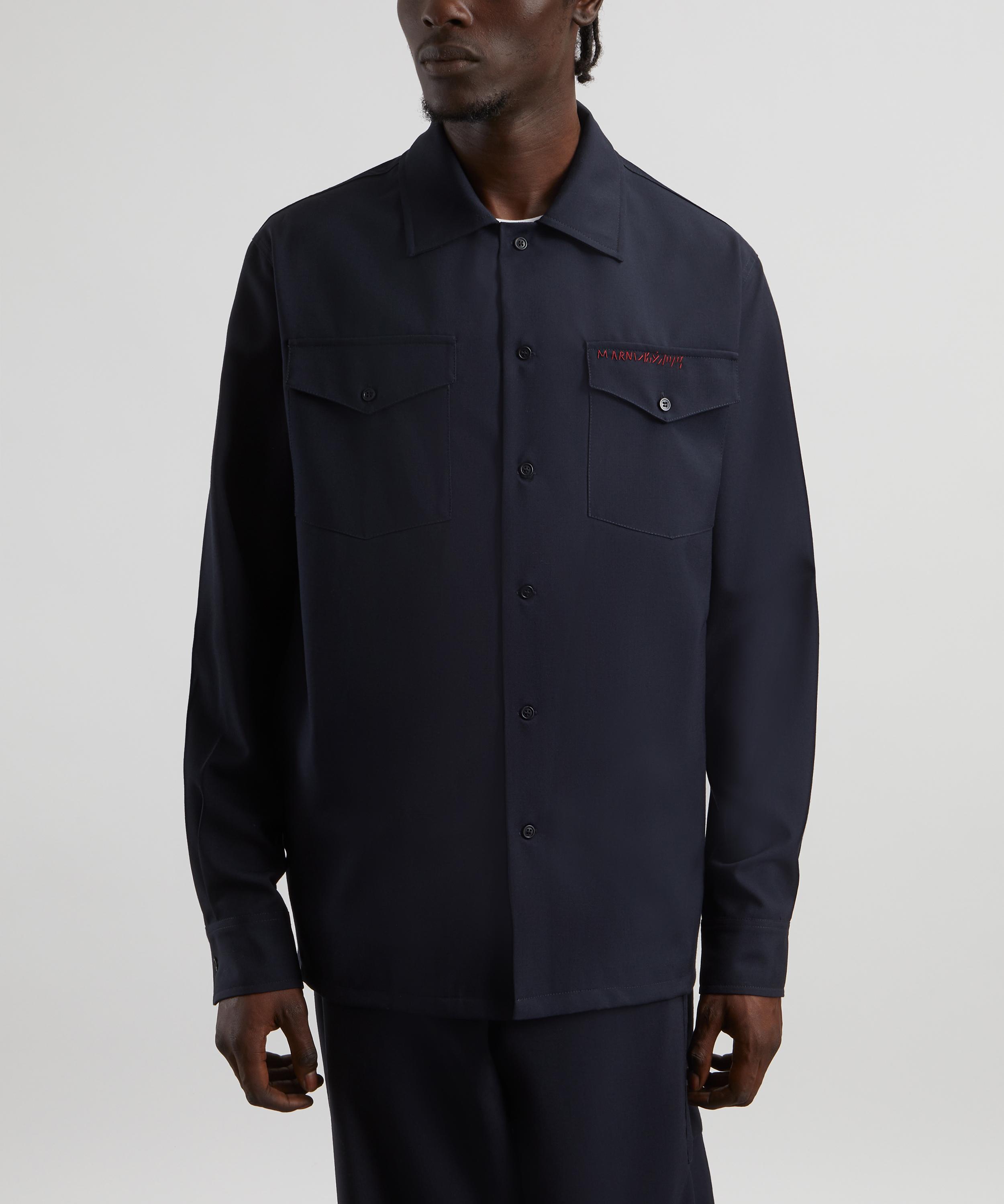 Marni - Embroidered Logo Shirt image number 2