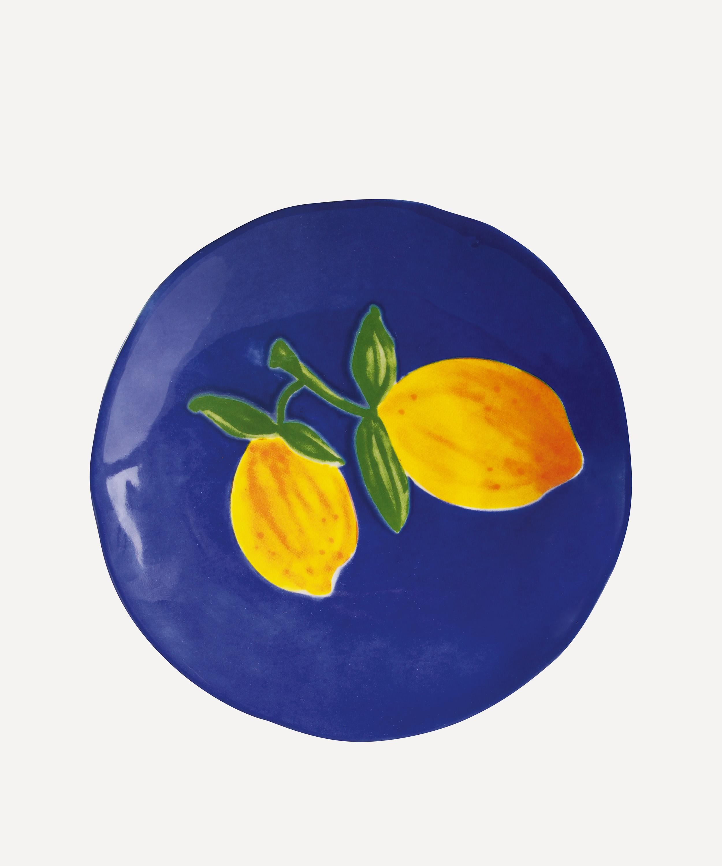 &Klevering - Lemon Full Colour Plate Set of Four image number 4