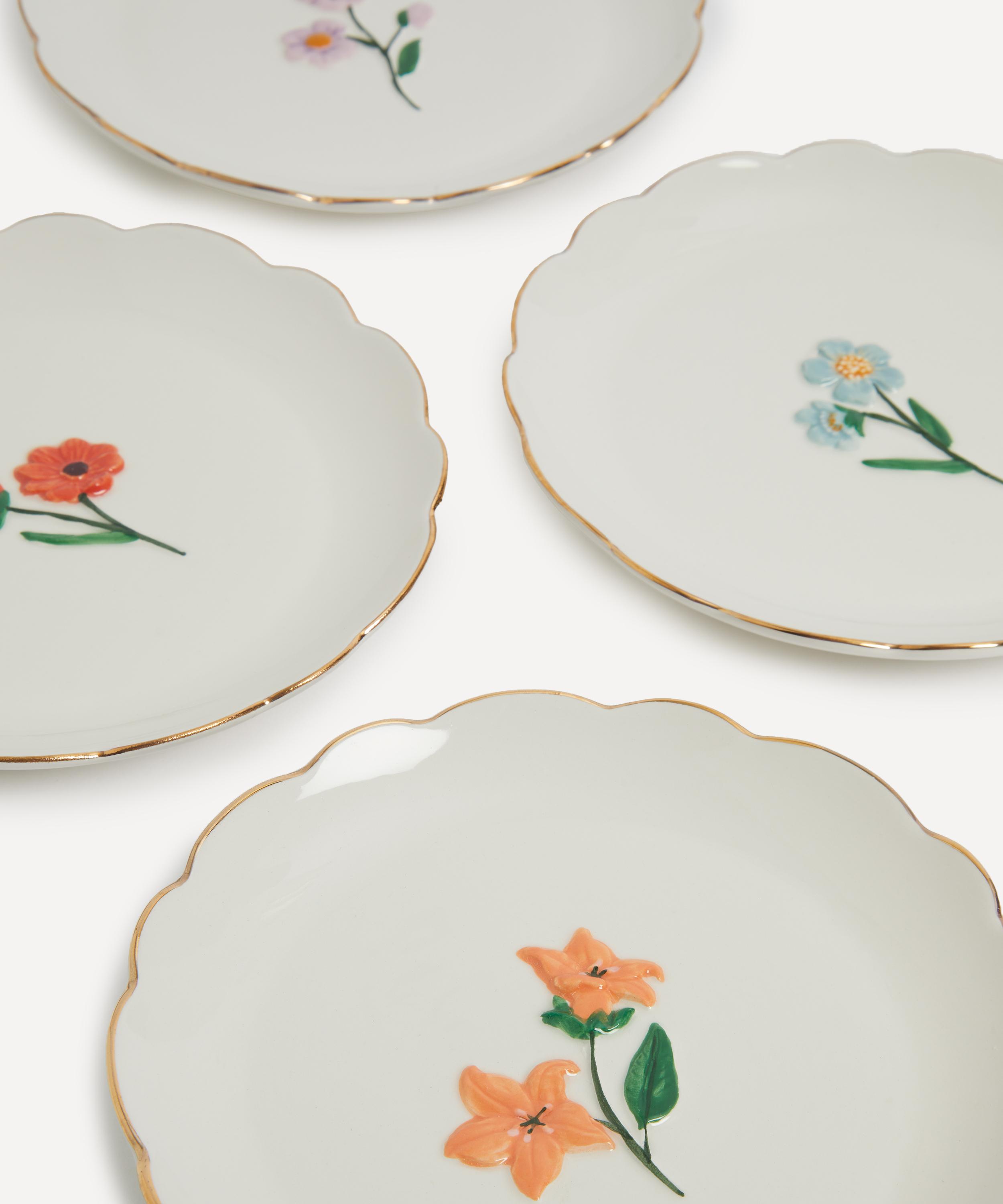 &Klevering - Wildflower Plate Set of Four image number 3