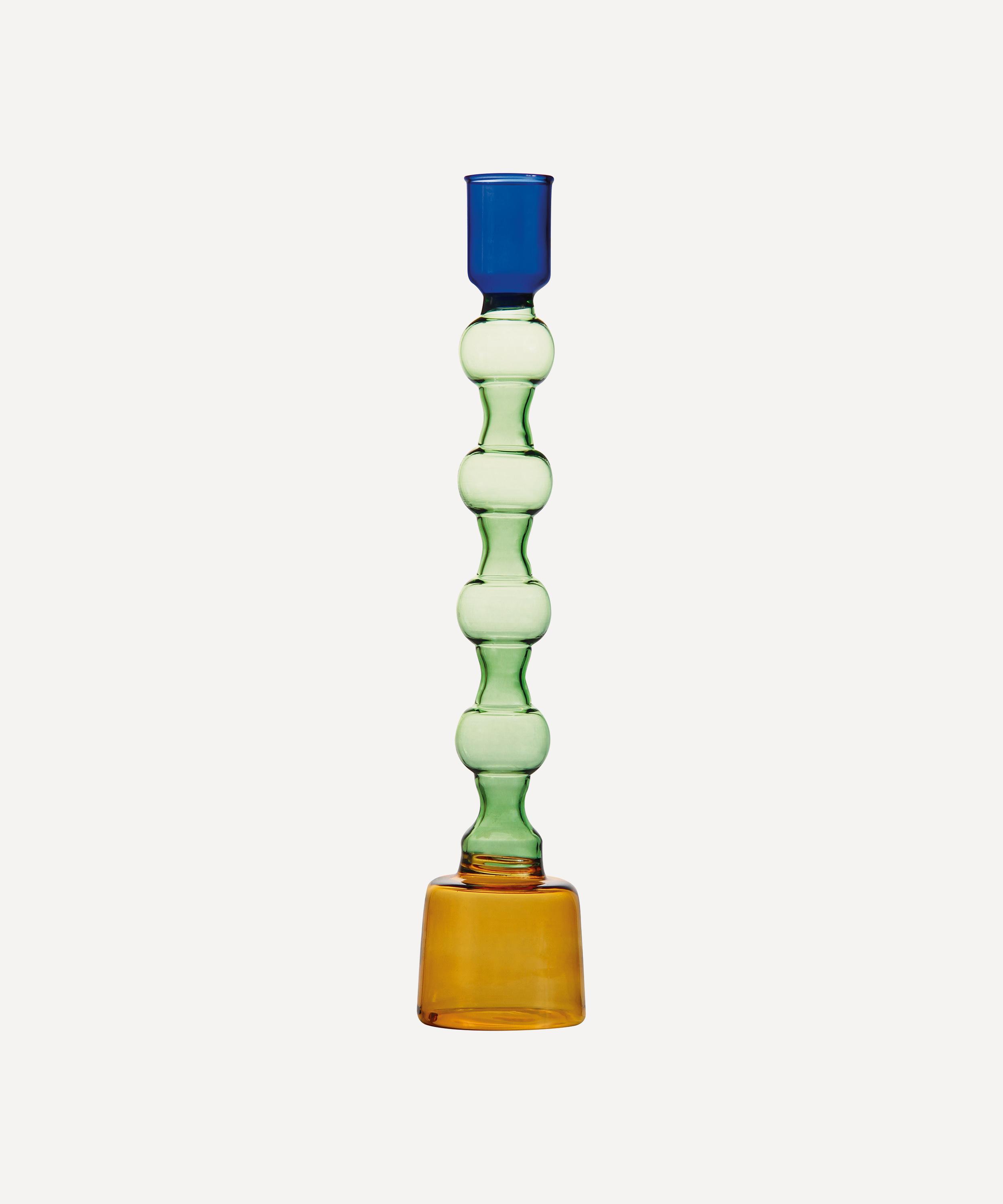 &Klevering - Tricolour Large Candle Holder image number 0