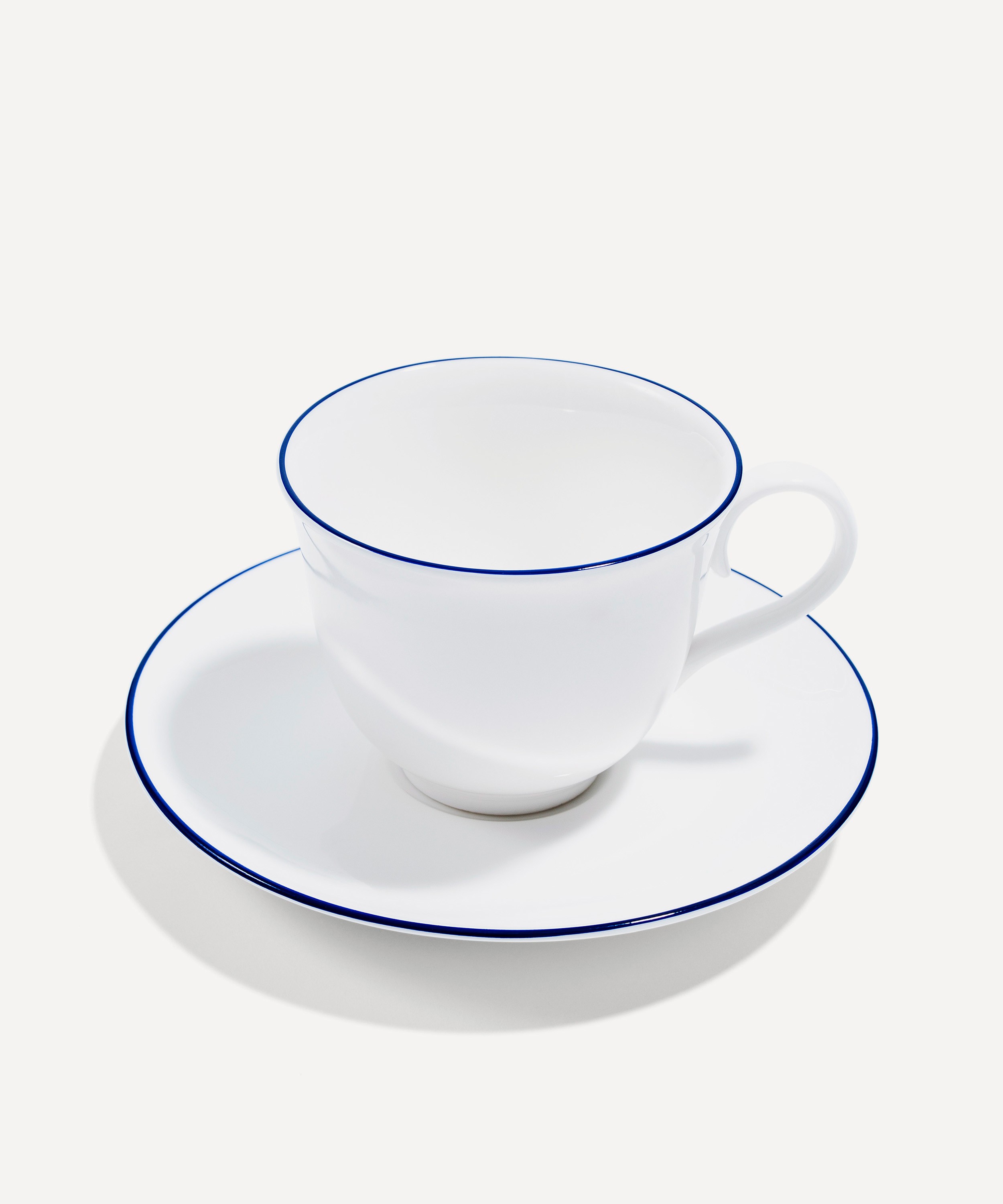 Richard Brendon - Cobalt Line Teacup and Saucer Set image number 0