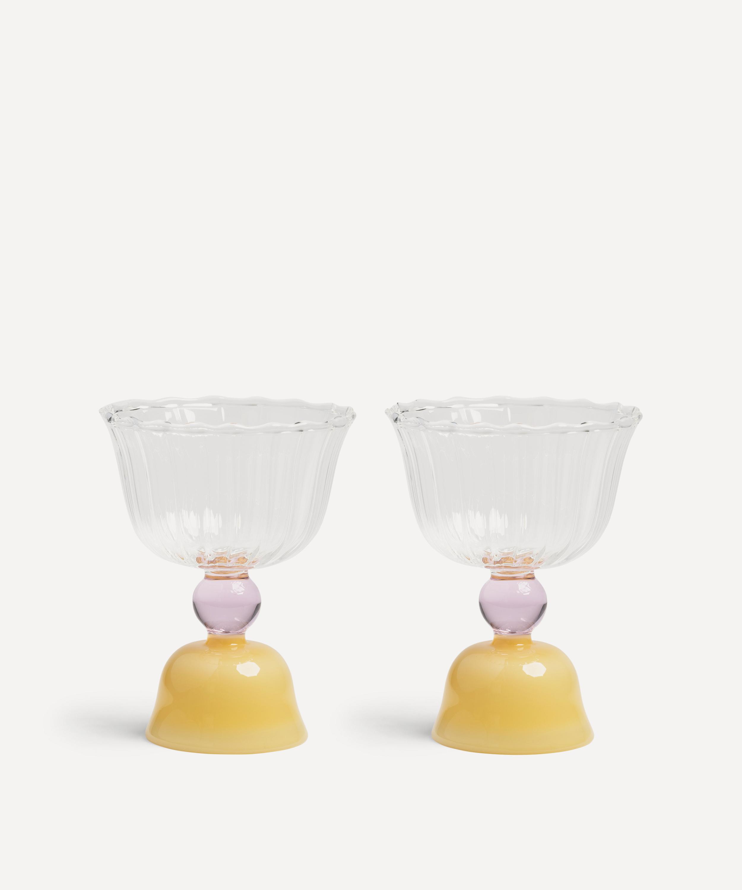 &Klevering - Tulip Caramel Glasses Set of Two