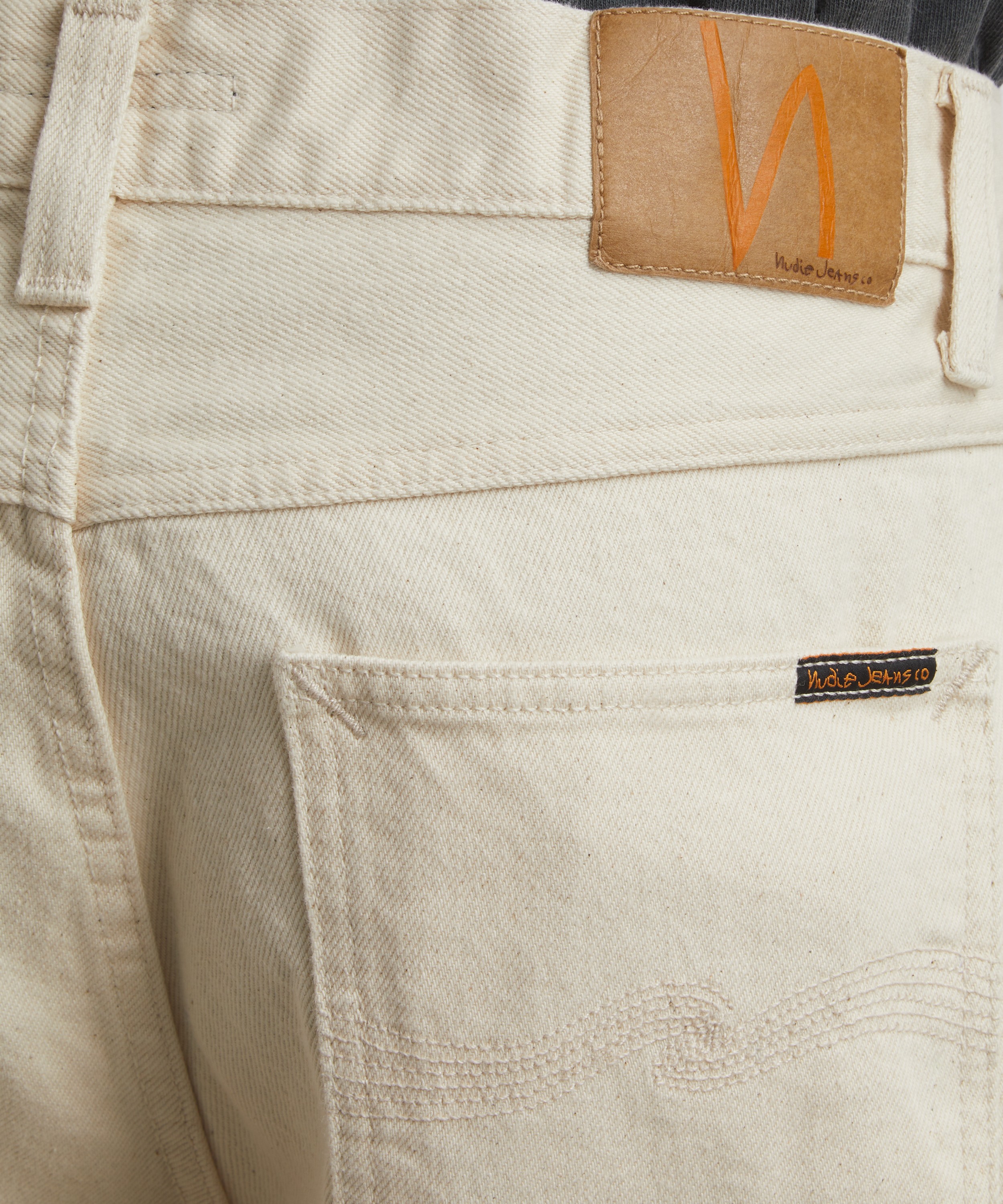 Nudie Jeans - Rad Rufus Raw Ecru Jeans image number 4