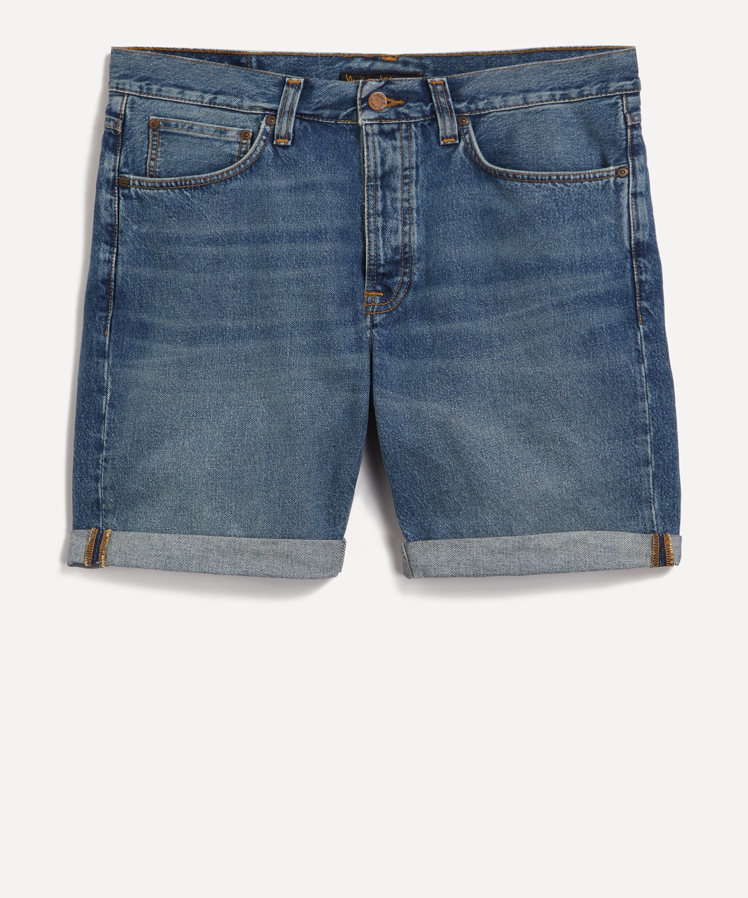 Nudie Jeans - Josh Blue Haze Denim Shorts image number 0