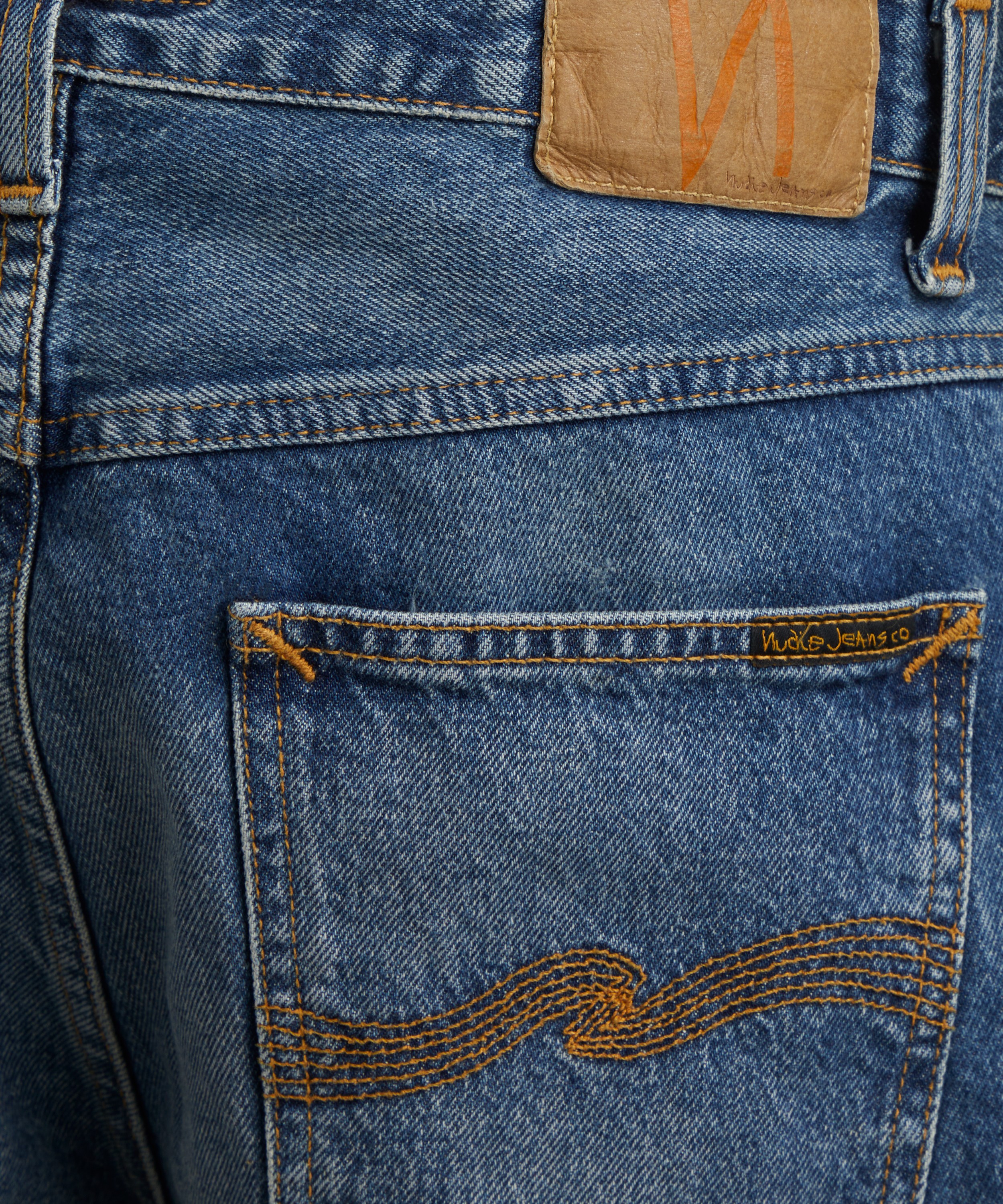 Nudie Jeans - Josh Blue Haze Denim Shorts image number 4