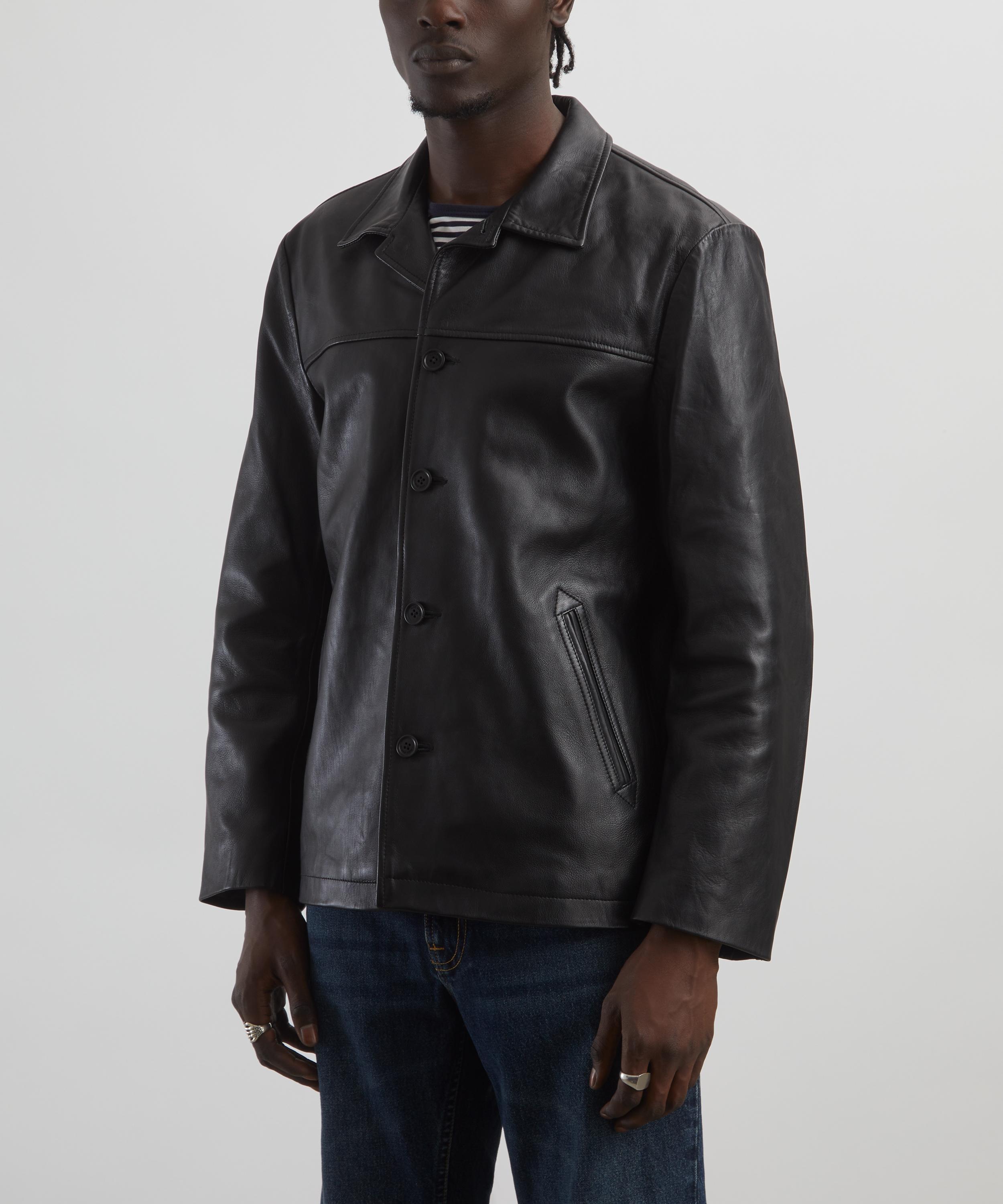 Nudie Jeans - Ferry Leather Jacket image number 2