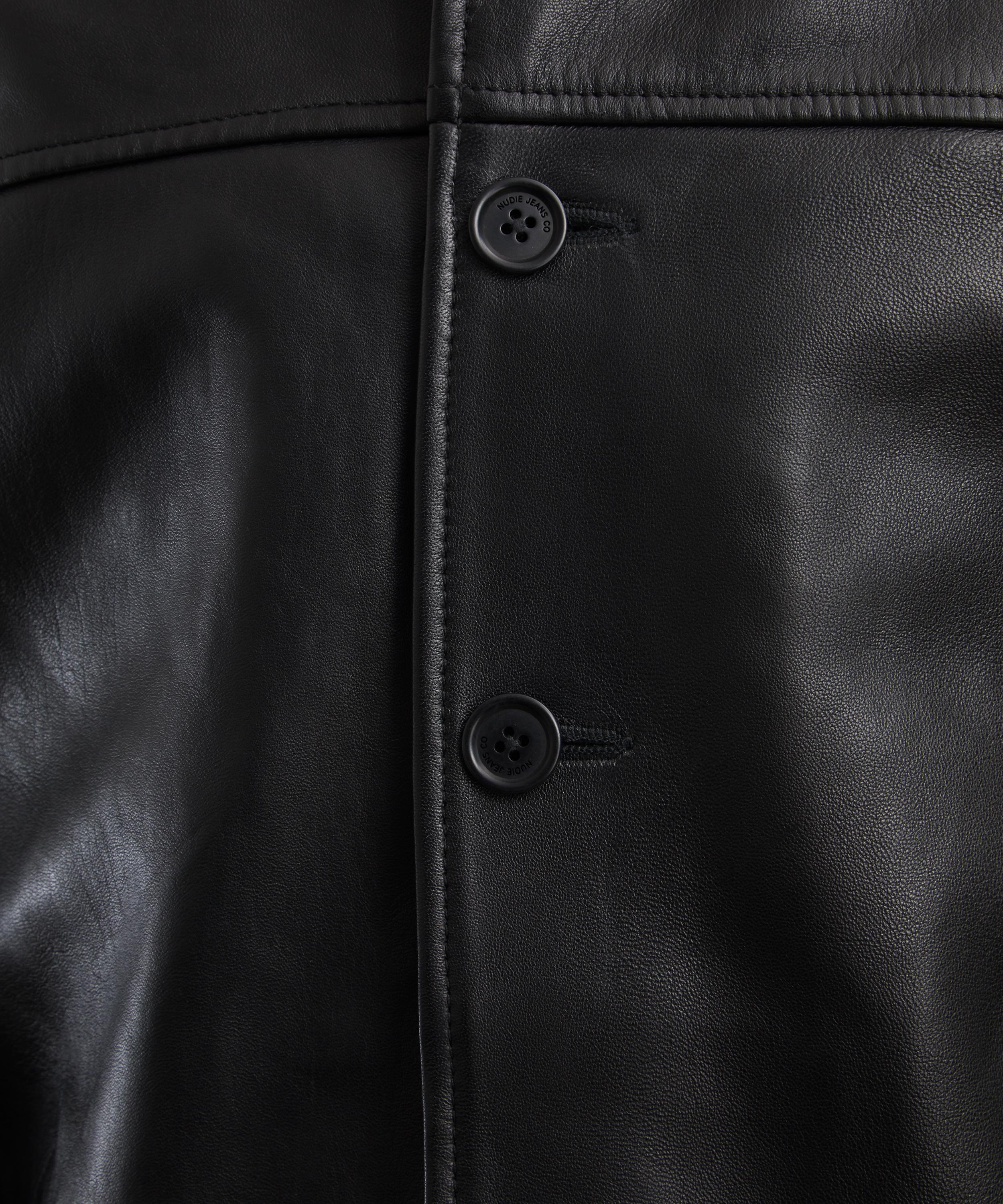 Nudie Jeans - Ferry Leather Jacket image number 4