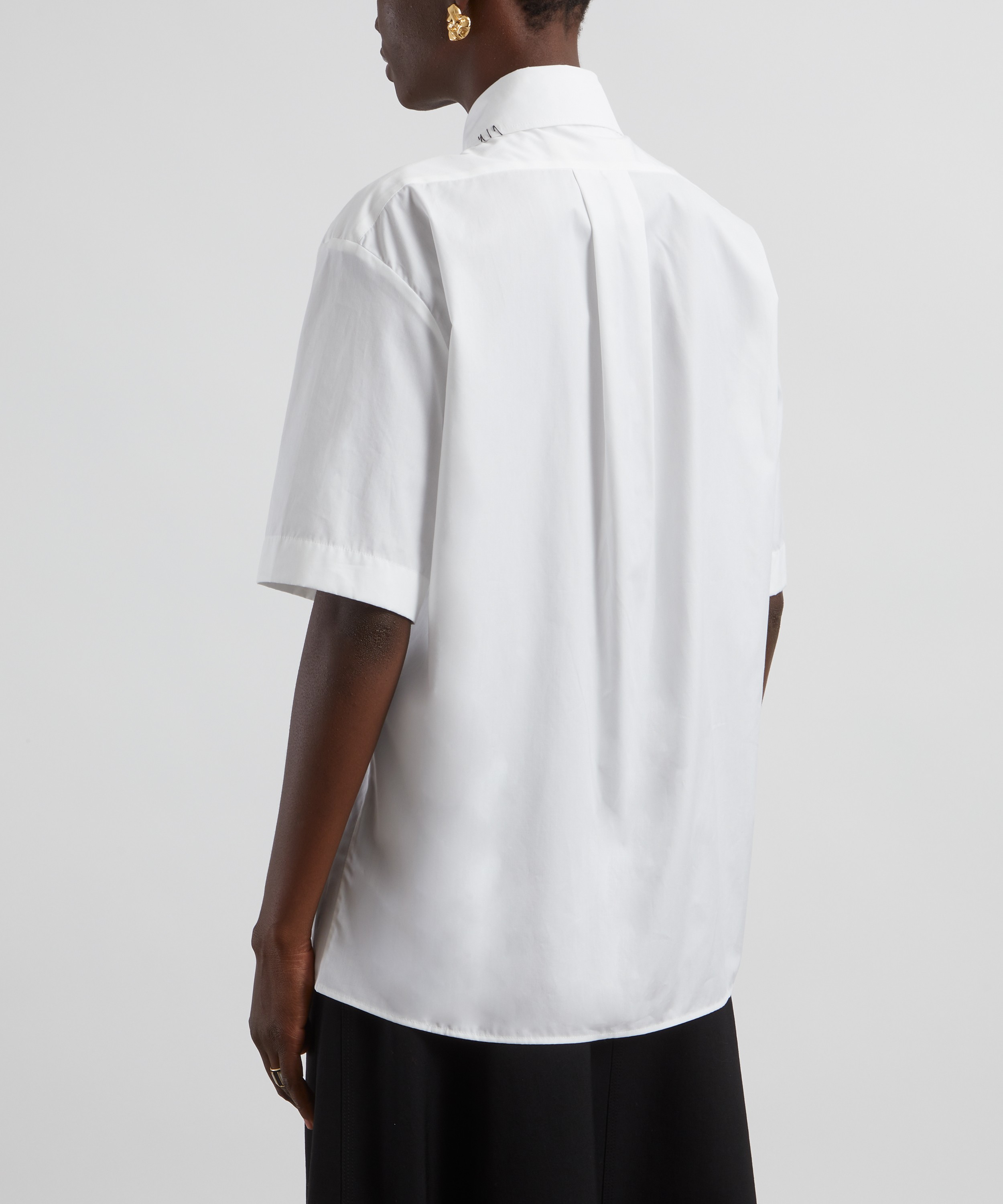 Marni - Marni Mending Embroidered Poplin Shirt image number 3