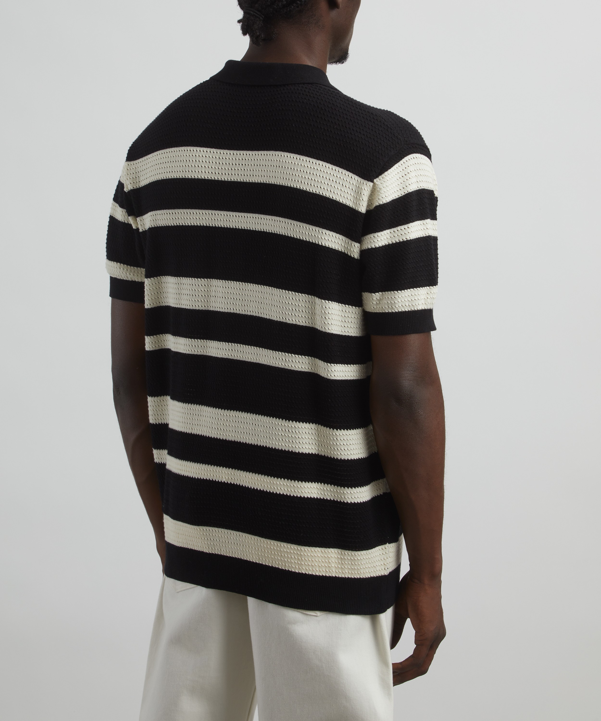 Percival - Paros Stripe Polo Shirt image number 3