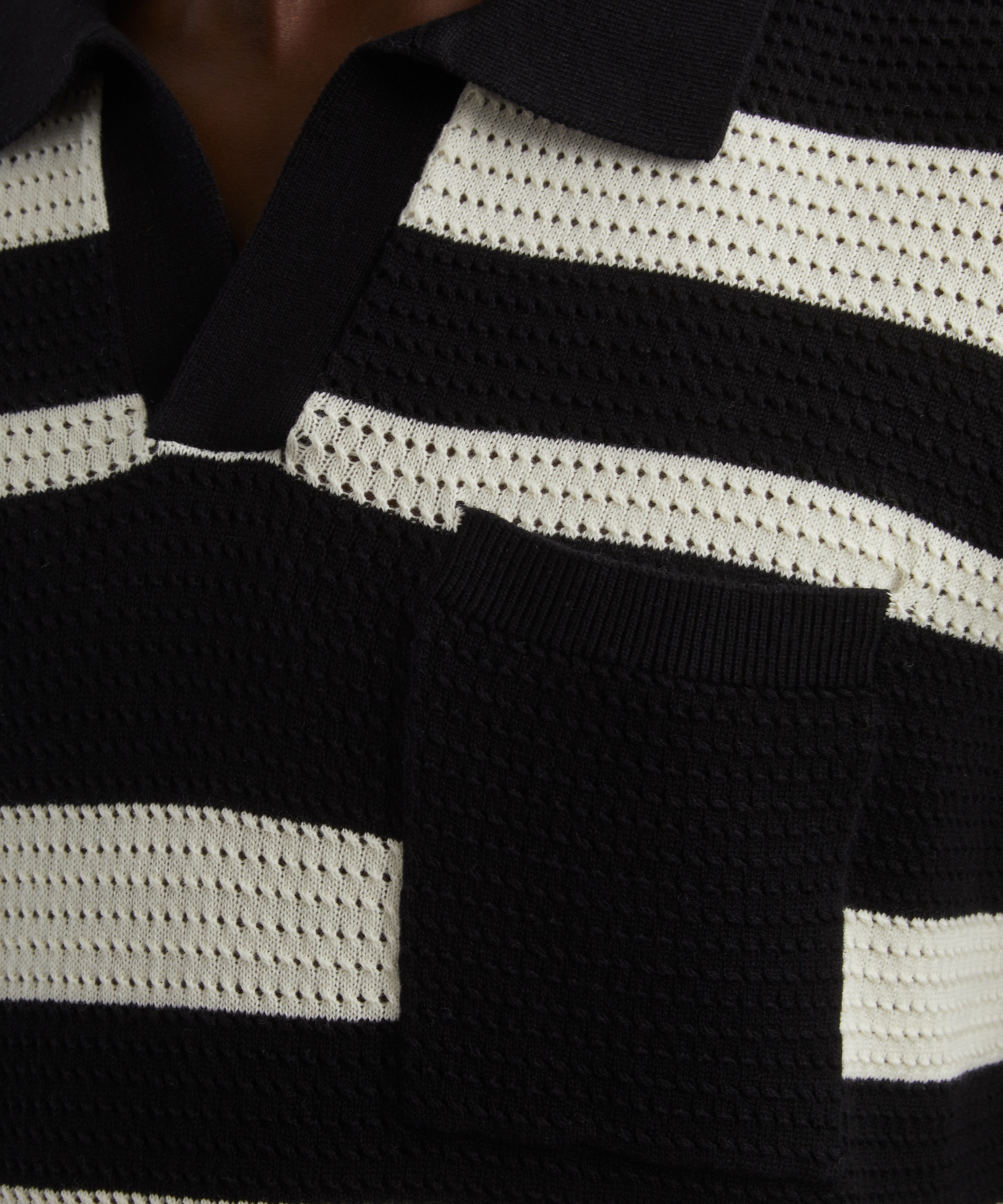 Percival - Paros Stripe Polo Shirt image number 4