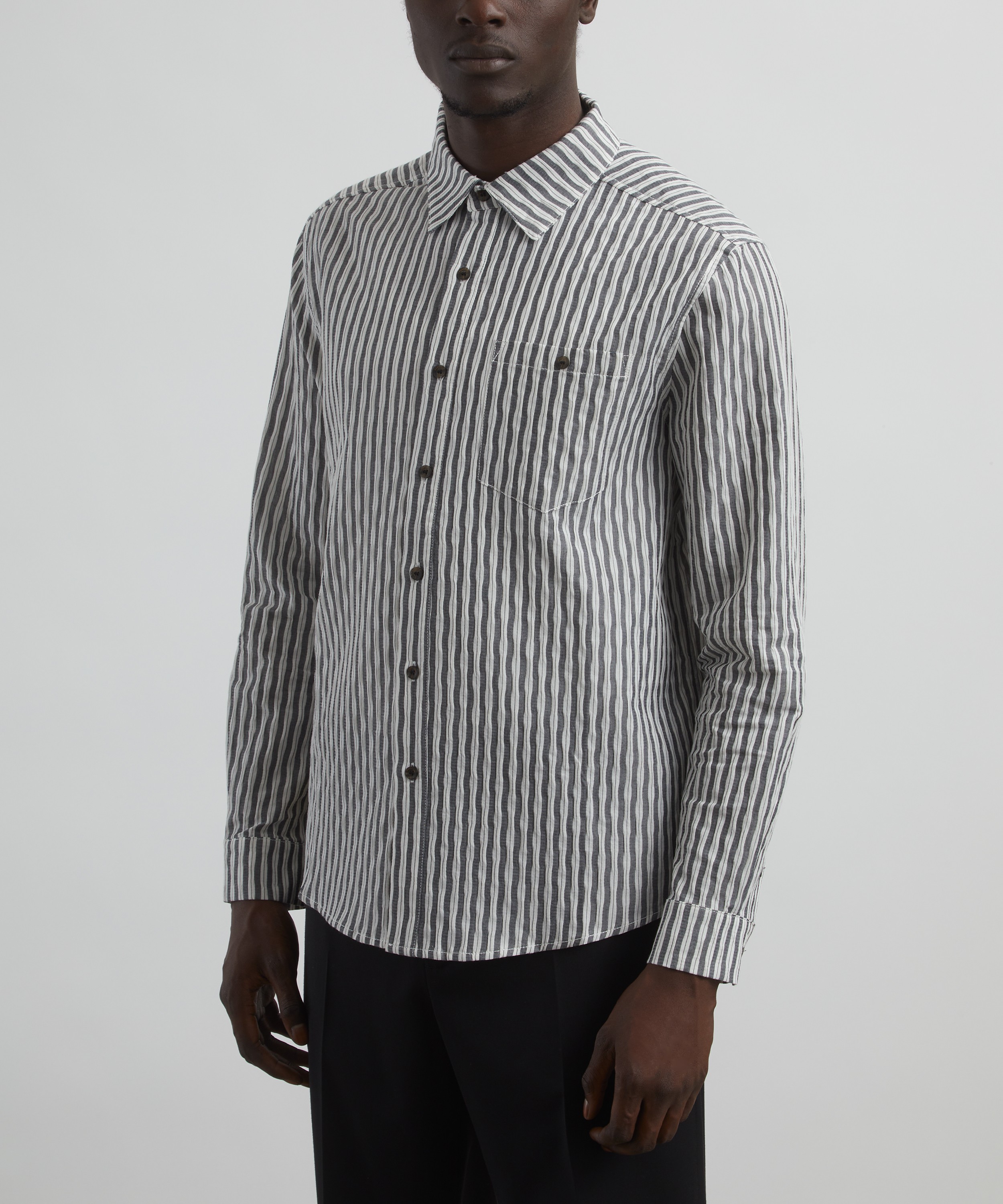 Percival - Aegean Pearce Oversized Shirt image number 2