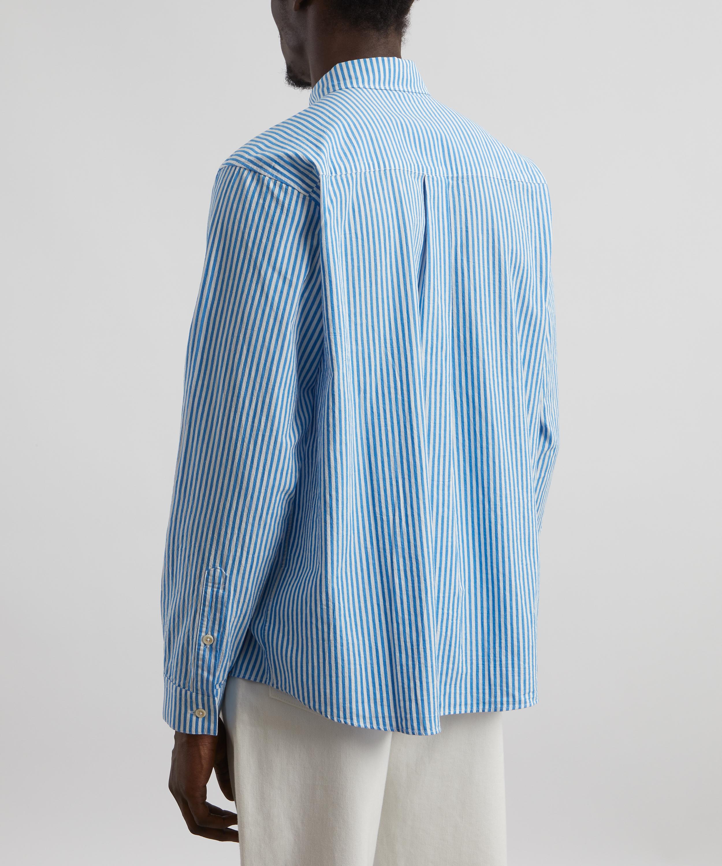 Percival - Sardine Stripe Oversized Shirt image number 3