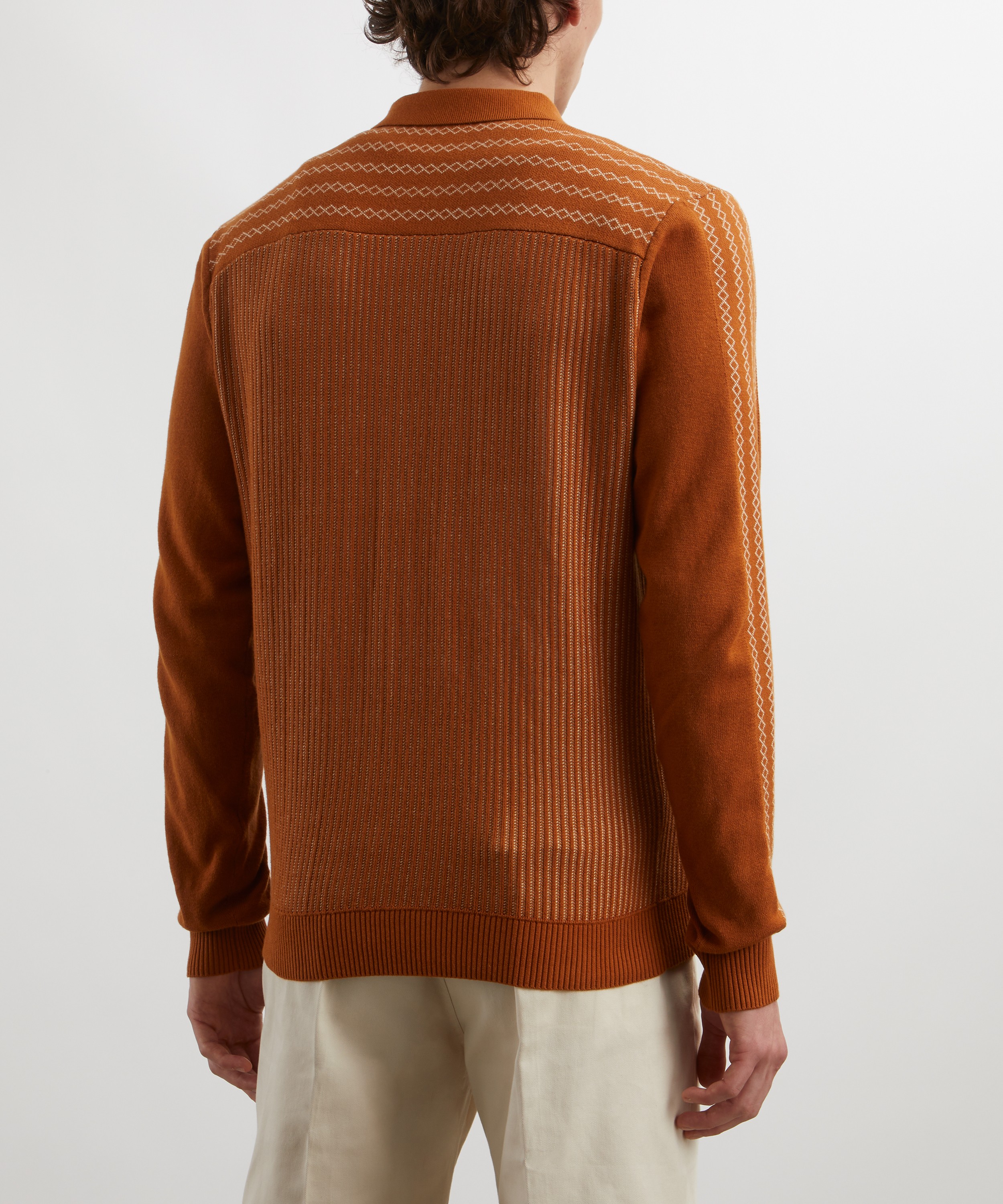 Percival - Bevel Knitted Shirt image number 3