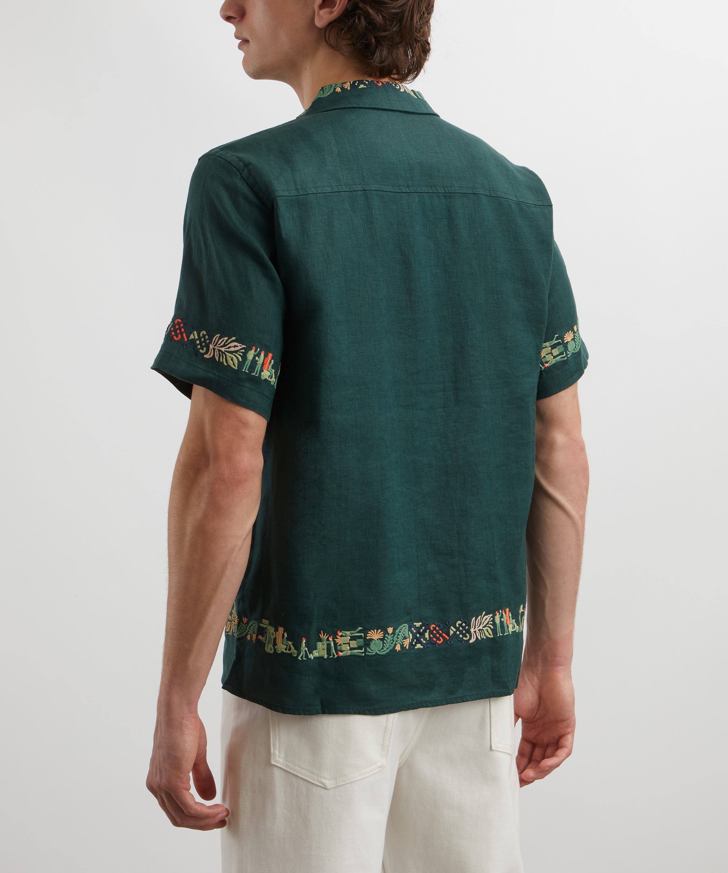 Percival - Import Embroidered Cuban Shirt image number 3