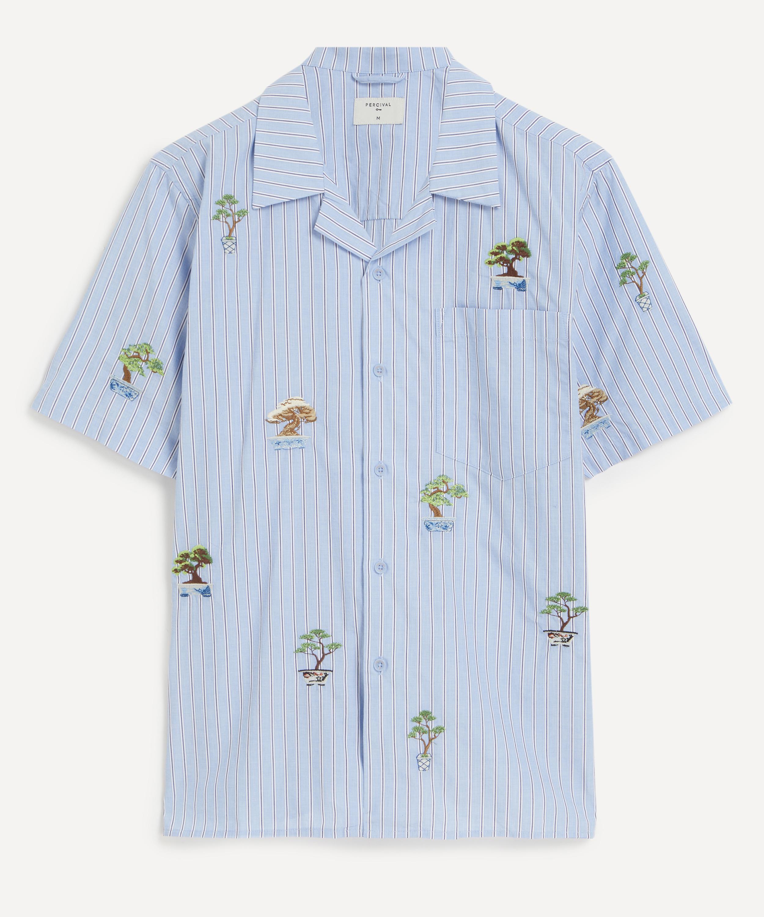 Percival - Bonsai Stripe Cuban Shirt image number 0