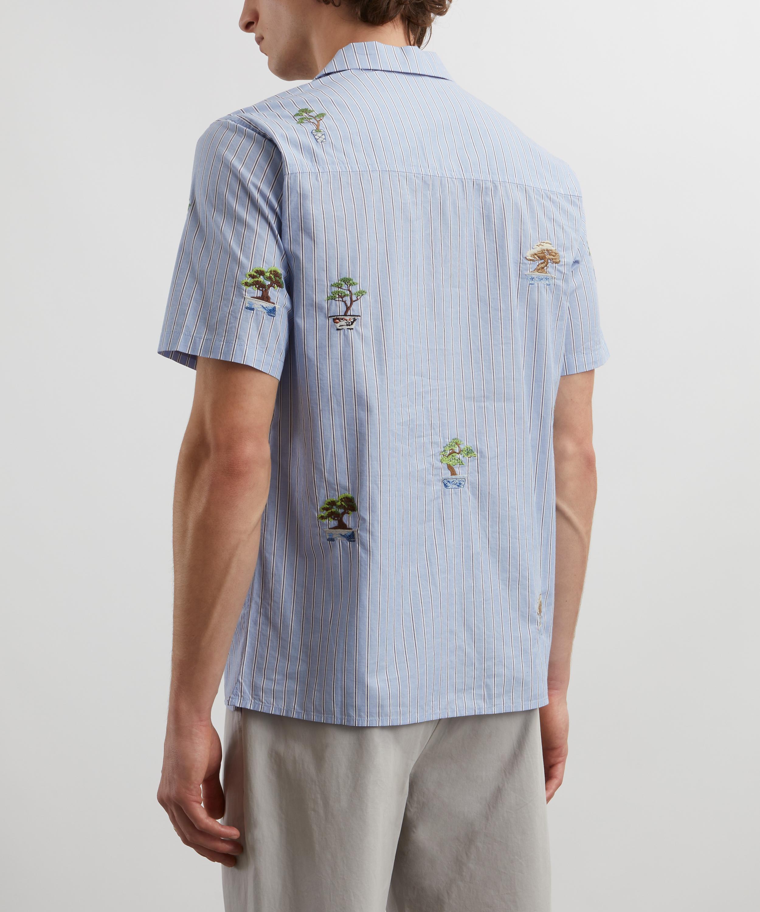 Percival - Bonsai Stripe Cuban Shirt image number 3