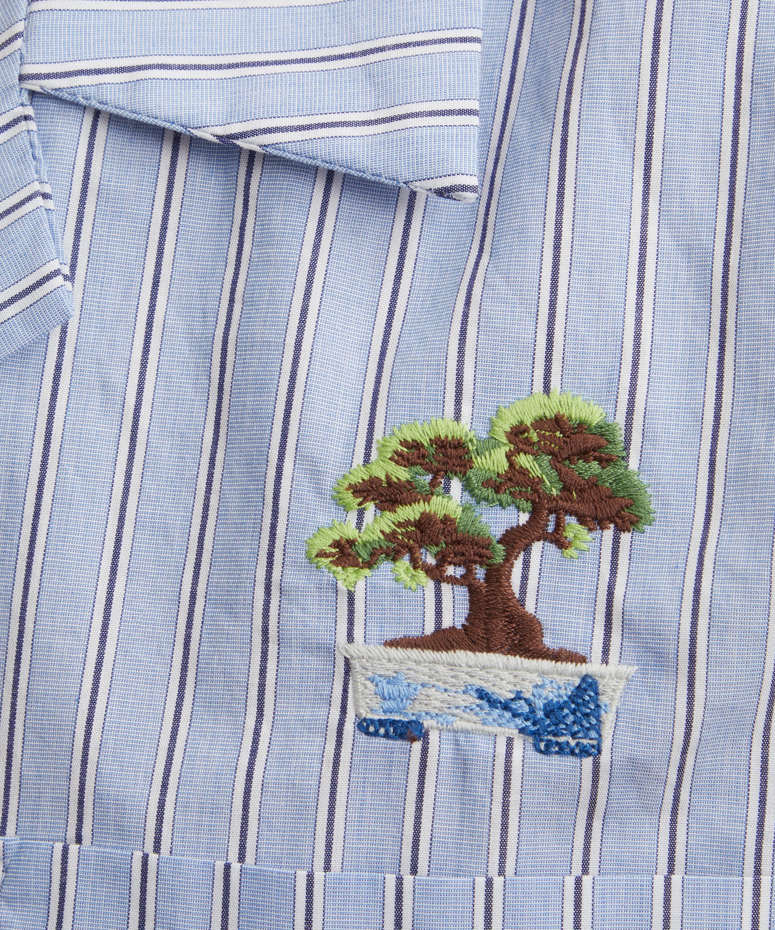 Percival - Bonsai Stripe Cuban Shirt image number 4