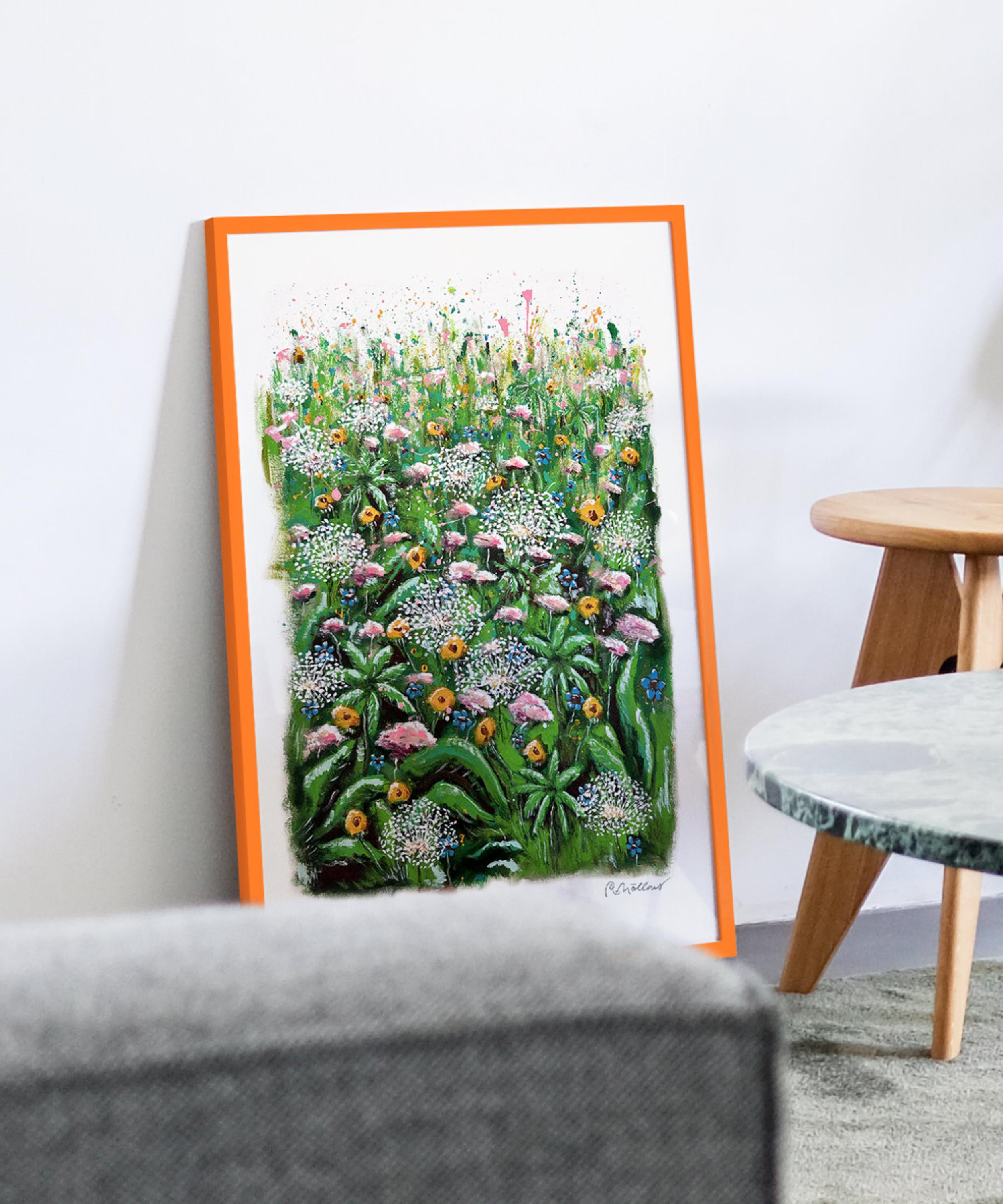 PSTR Studio - Dandelion Firework Robert Möllard Framed Print image number 1