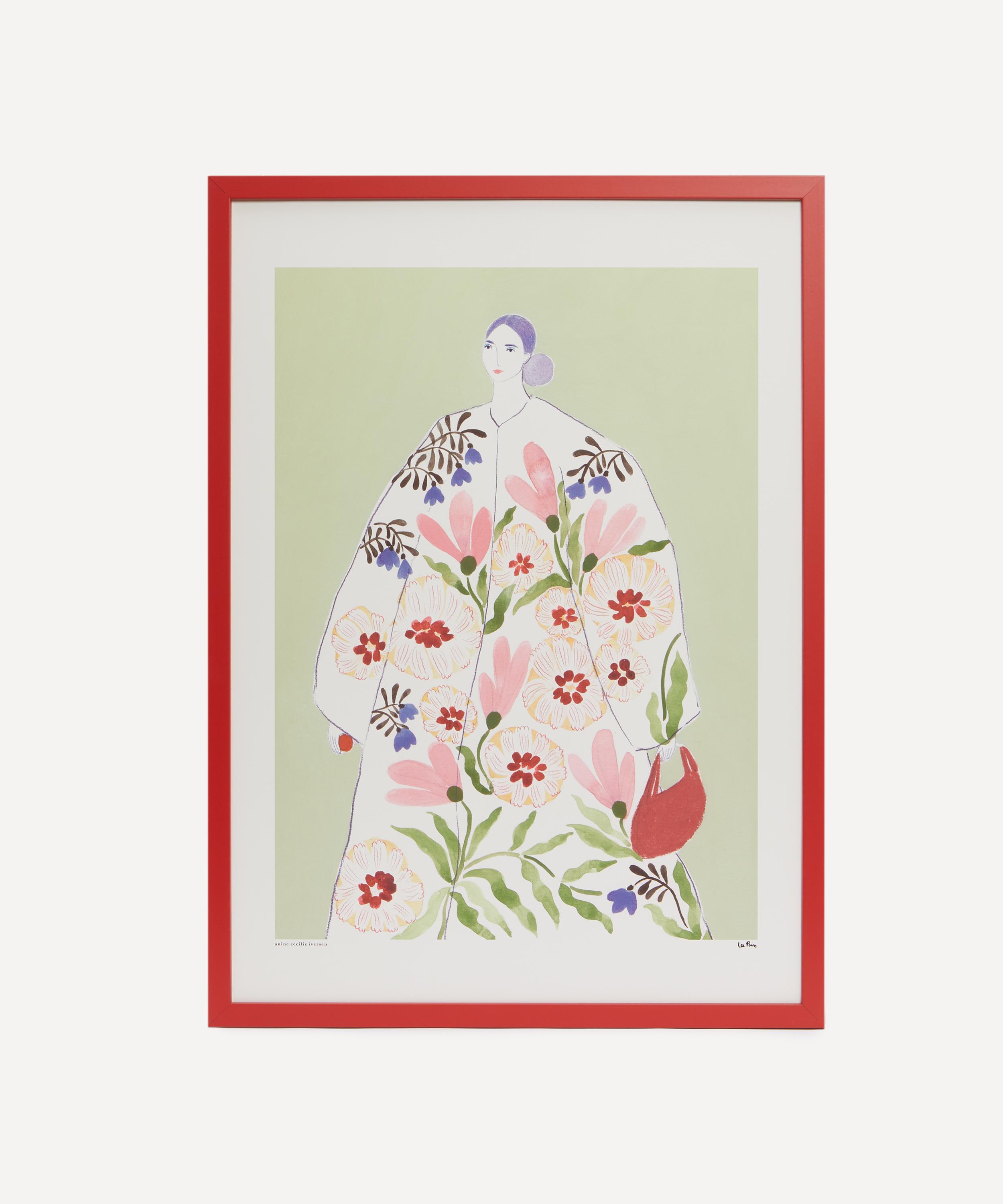 PSTR Studio - Festive Coat La Poire Framed Print image number 