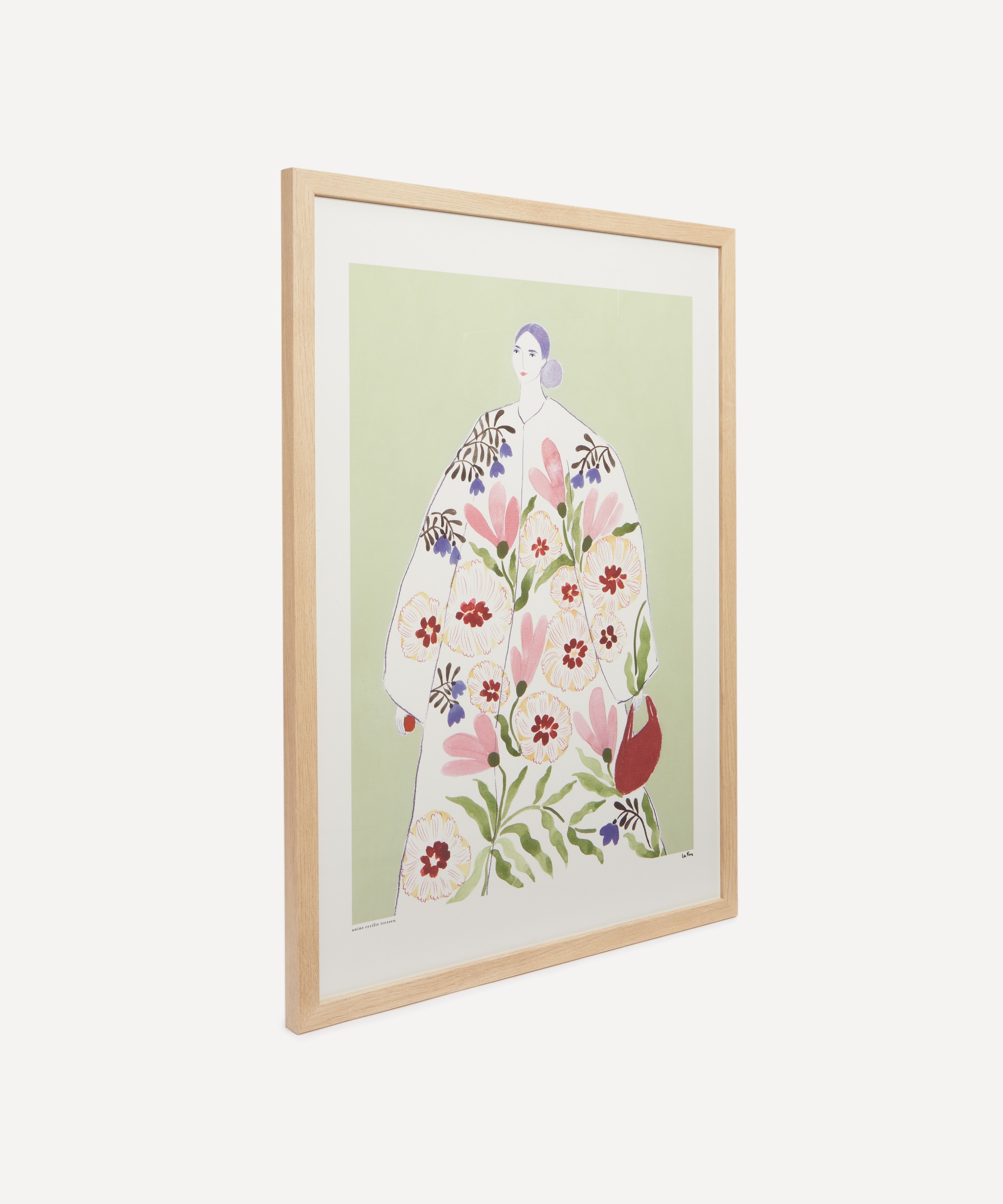 PSTR Studio - Festive Coat La Poire Framed Print image number 1