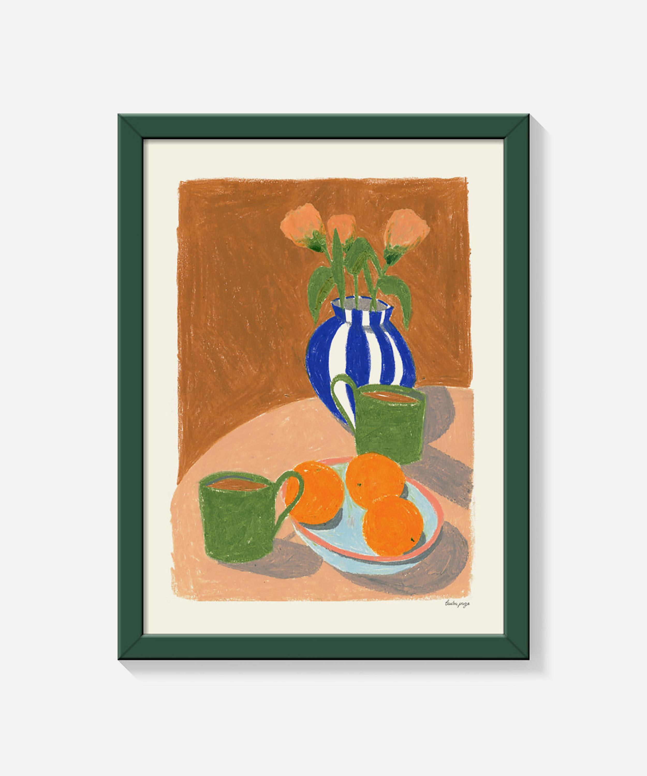 PSTR Studio - Laura Page Coffee and Oranges Print