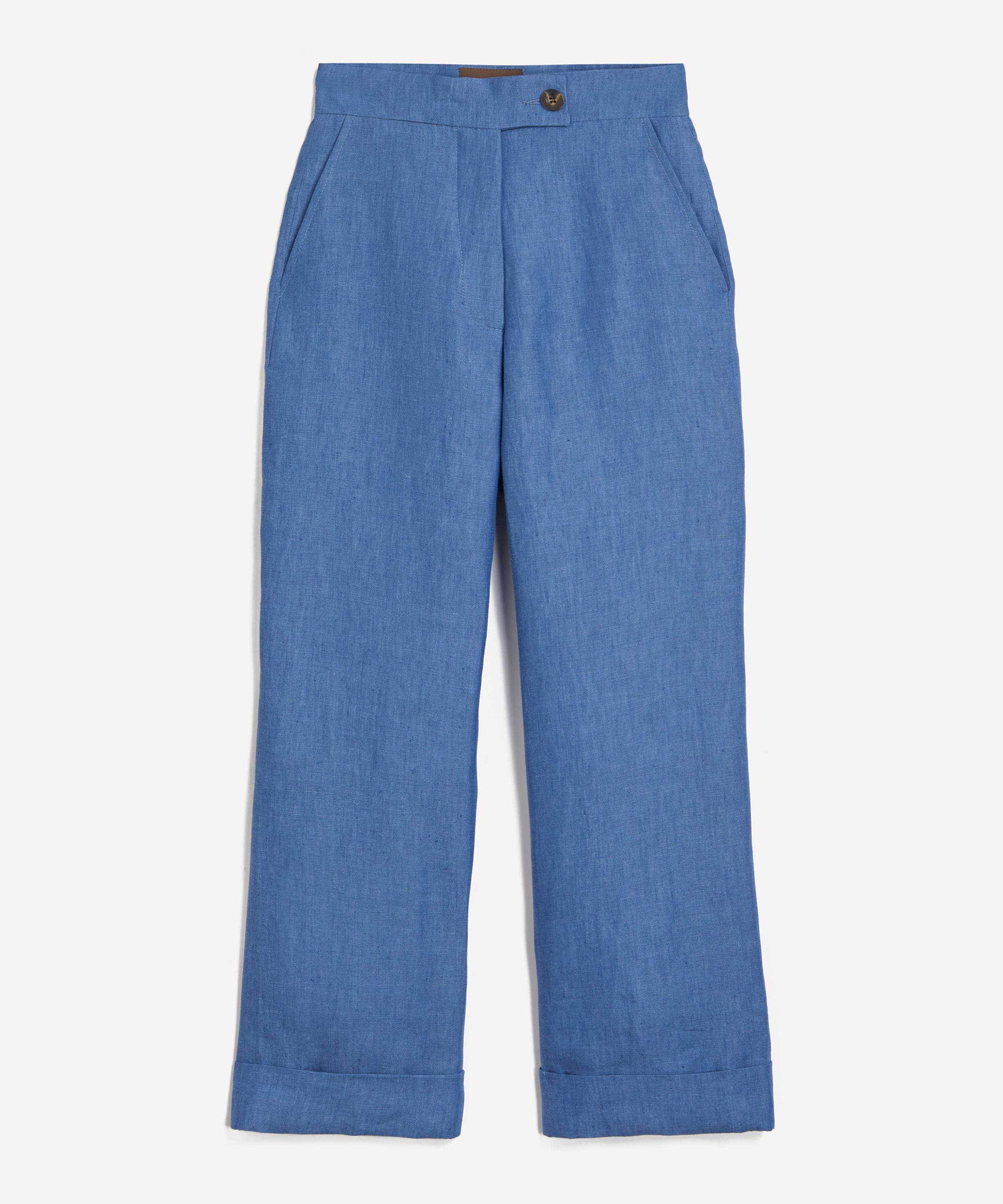 KIPPER - Chips Linen Miracle Trousers image number 0