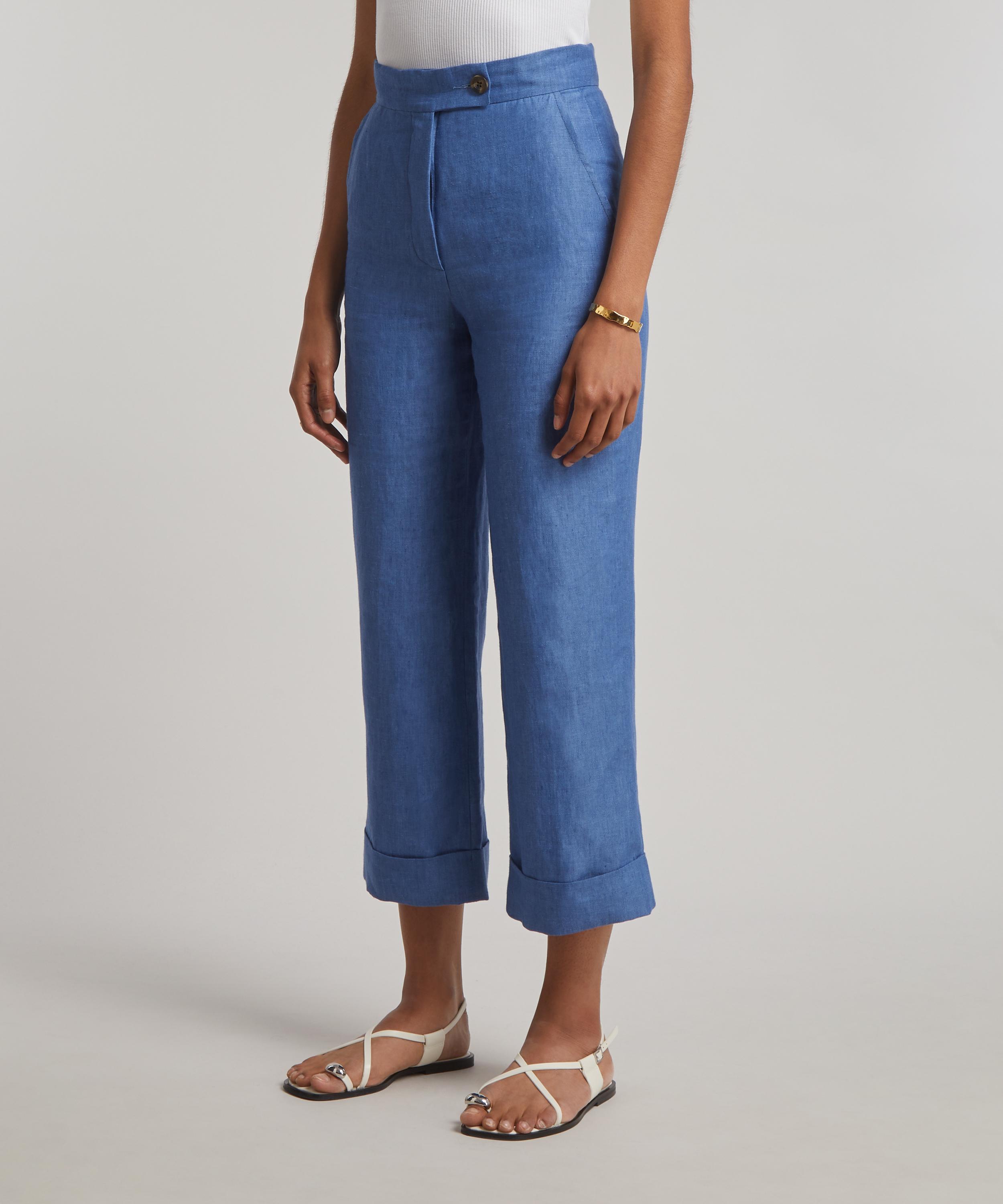 KIPPER - Chips Linen Miracle Trousers image number 2