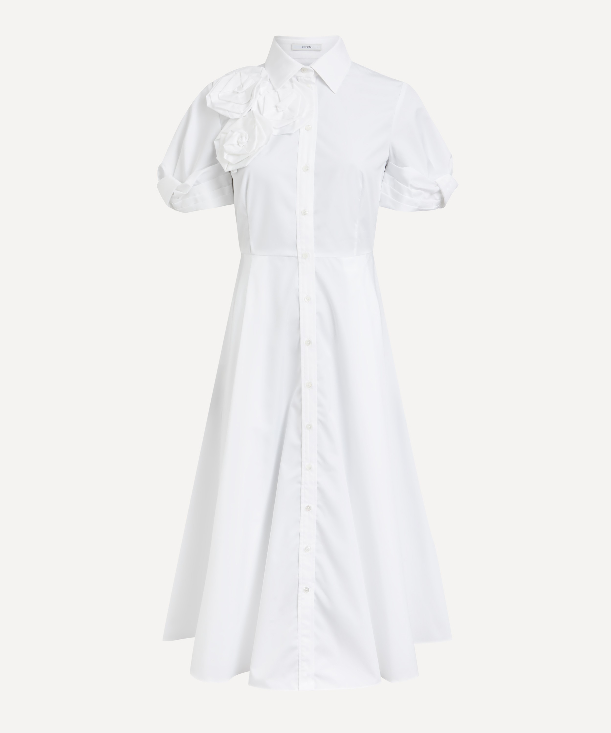 Erdem - Rosette Shirt Dress image number 0